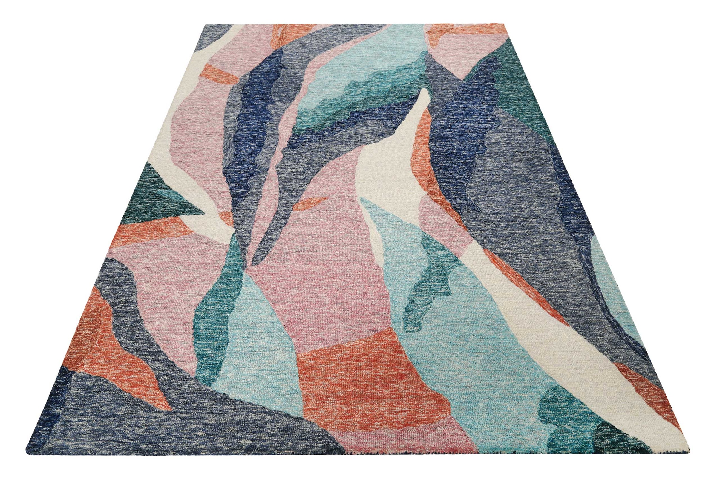 Image of Esprit Teppich "Hills, ESP-39871" rechteckig 8 mm Höhe handgetuftet, modern, abstraktes Design für Wohn-, Schlafzimmer