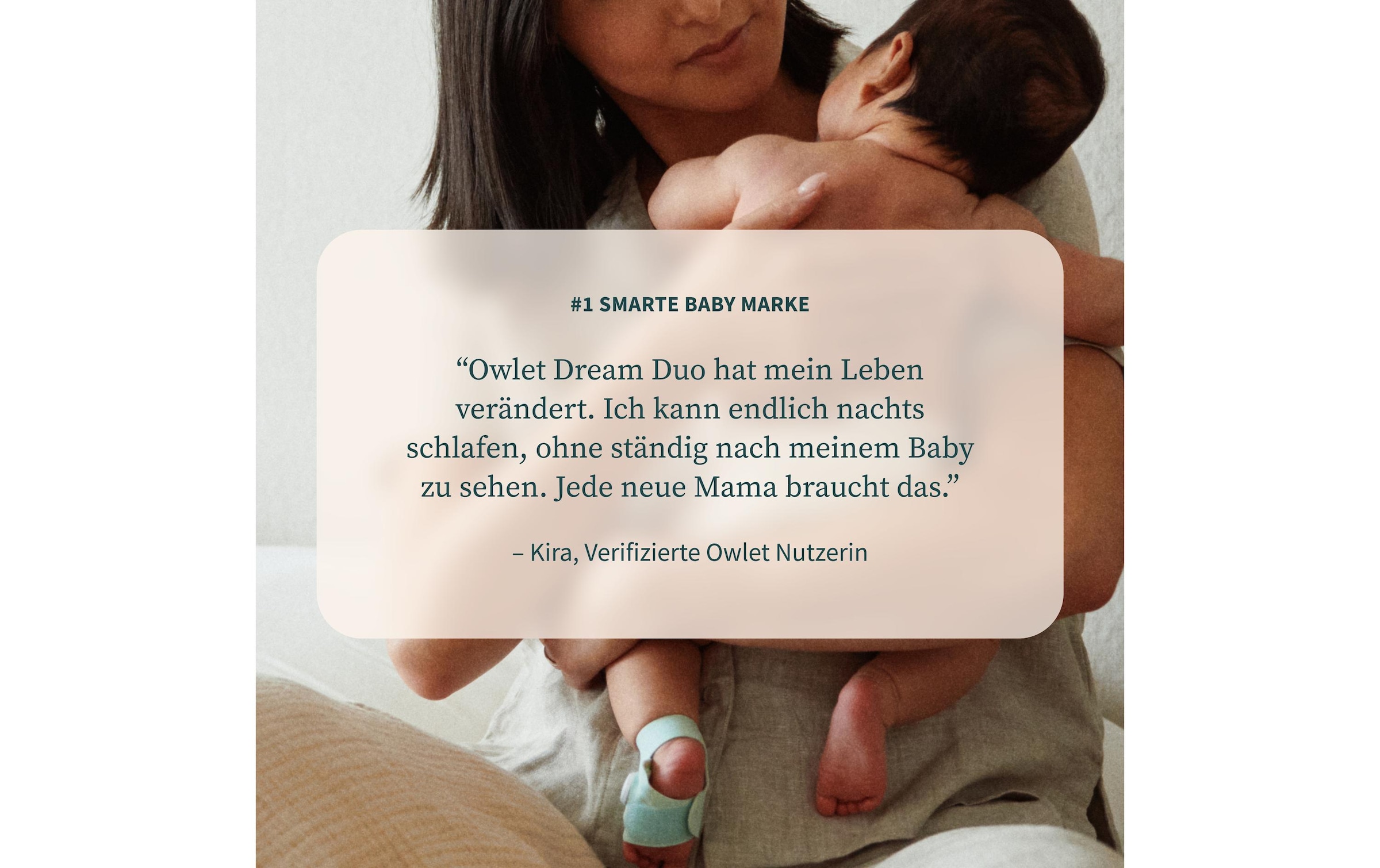   Babyphone vidéo »Owlet Dream Duo 3 Mint«