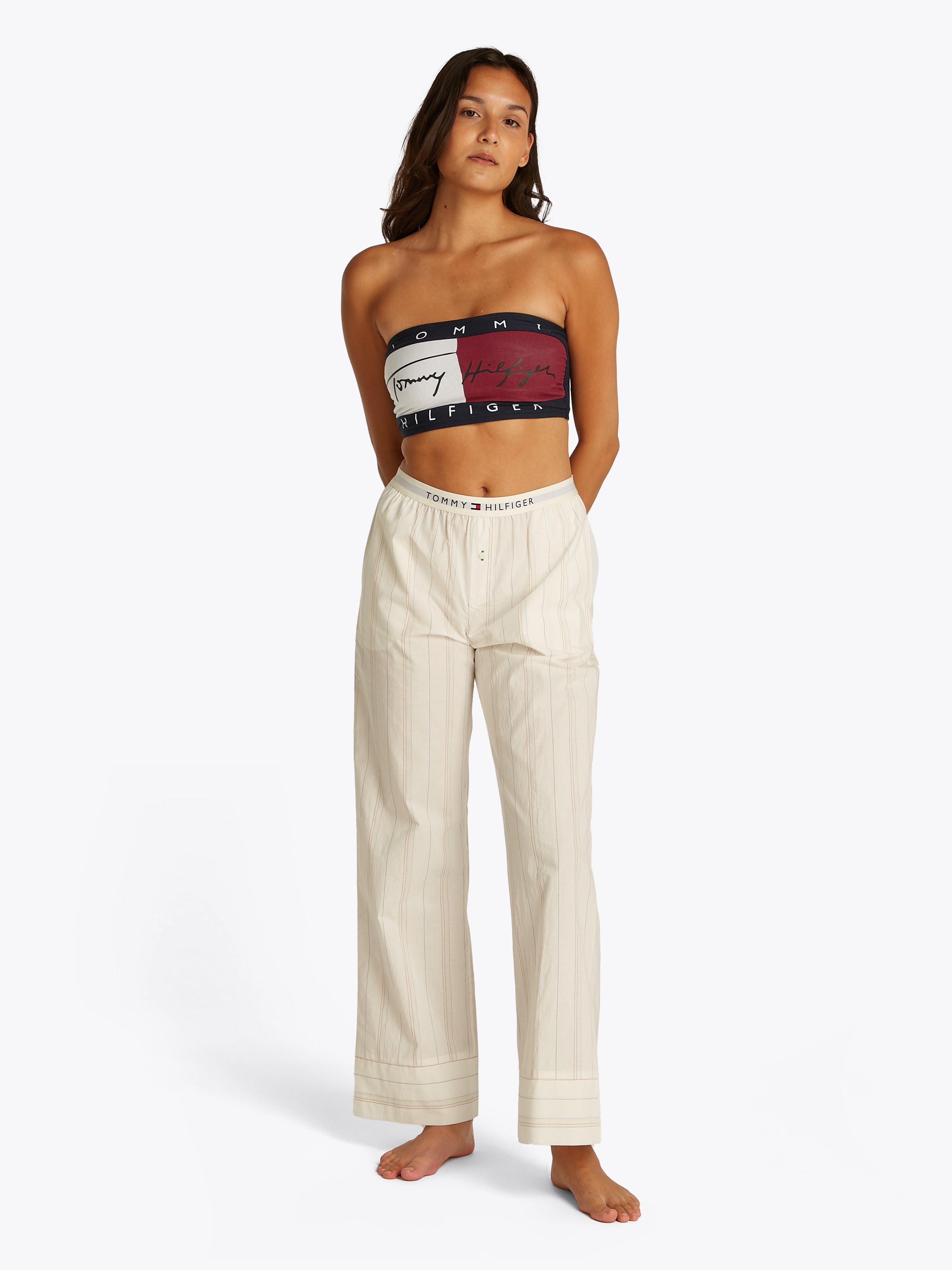 Tommy Hilfiger Underwear Bandeau-BH »BANDEAU«, in Colorblock-Optik, Iconic Tommy Style Aliyah Hip Hop Street