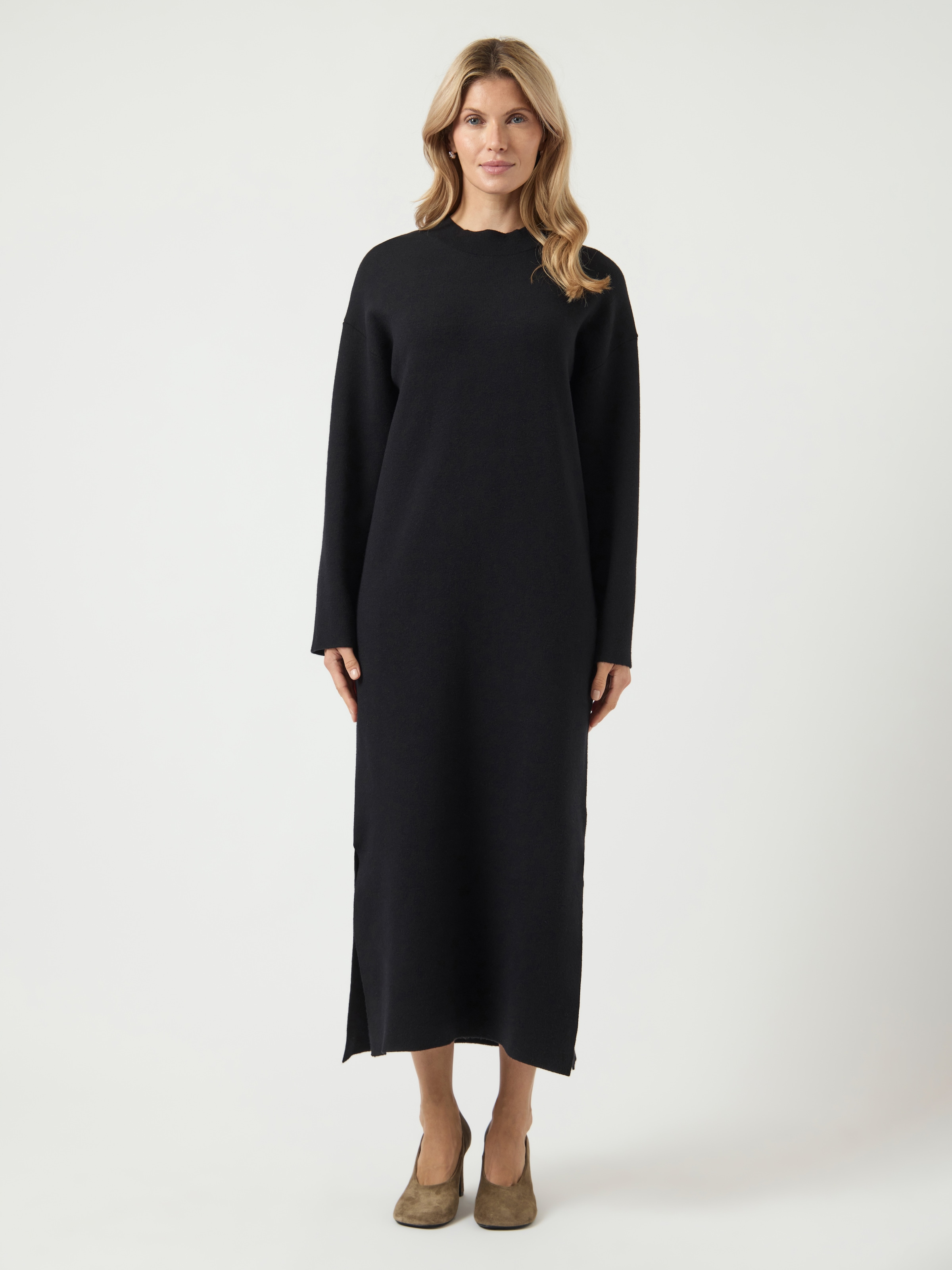 Image of Y.A.S Strickkleid "YASELMA LS LONG KNIT DRESS S. NOOS"