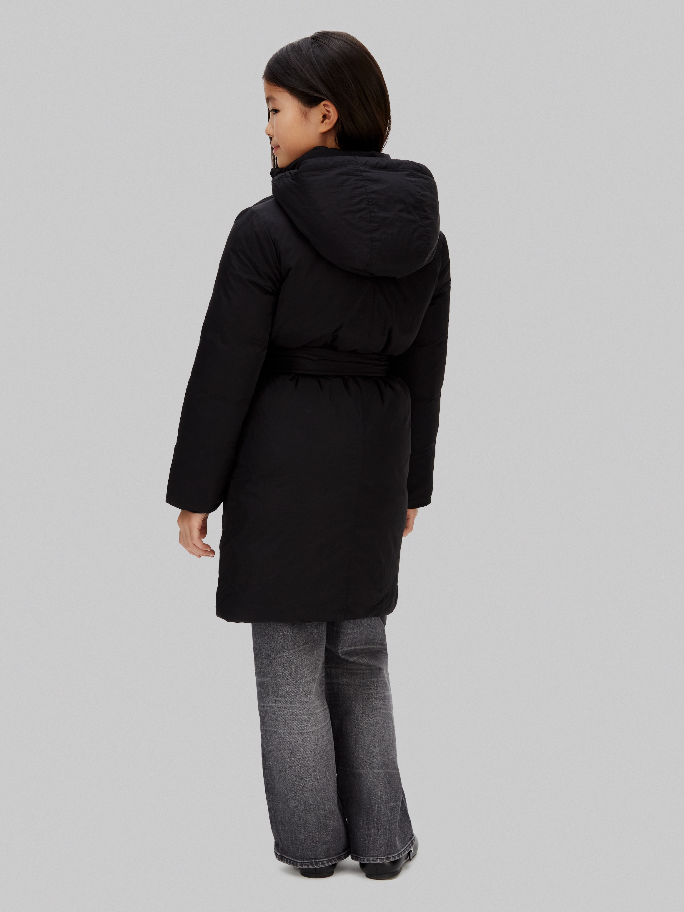 Calvin Klein Jeans Steppmantel »CLASSIC BELTED COAT« für Kinder bis 16 Jahre, mit Gürtel