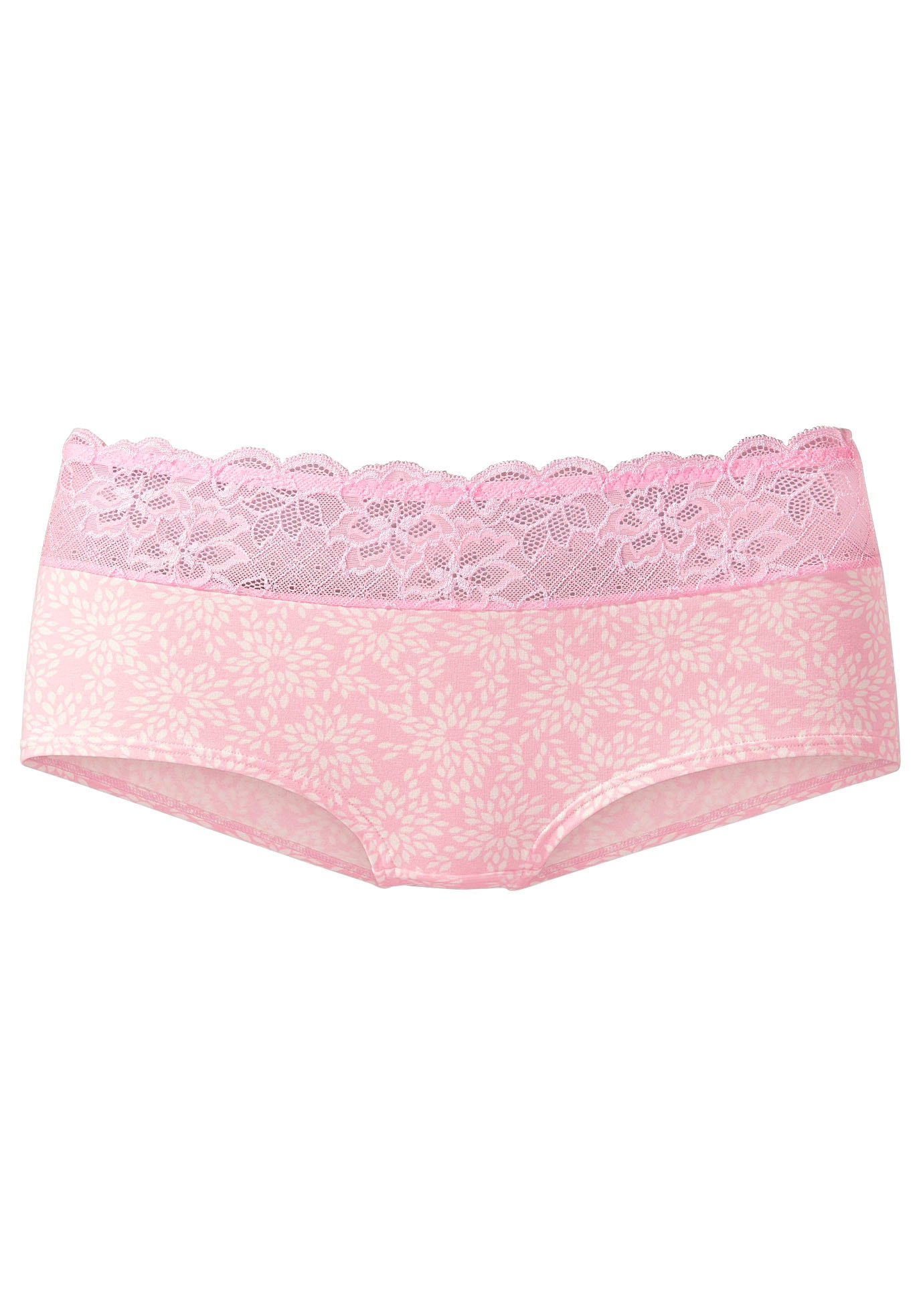 Nuance Panty, mit floralem Spitzenbund