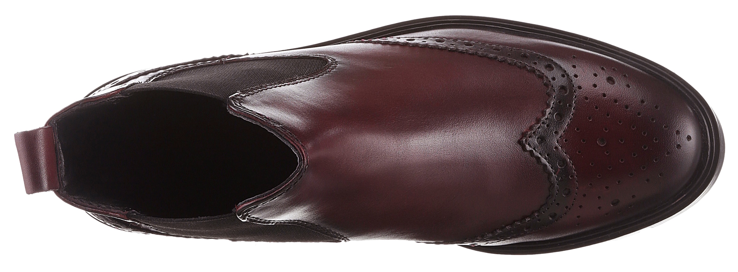 Ara Chelseaboots »TULSA«, Stiefelette, Schlupfboots mit Lyralochung, G-Weite (weit)