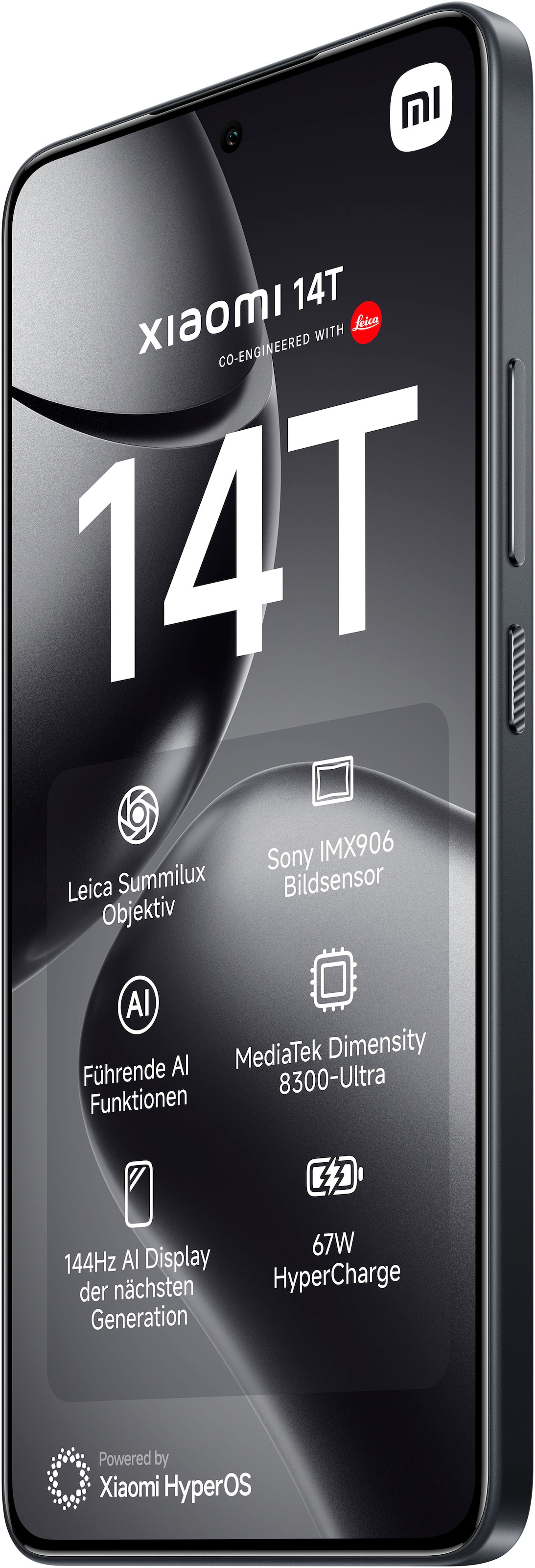 Xiaomi Smartphone »Xiaomi 14T 256GB« Titan Black