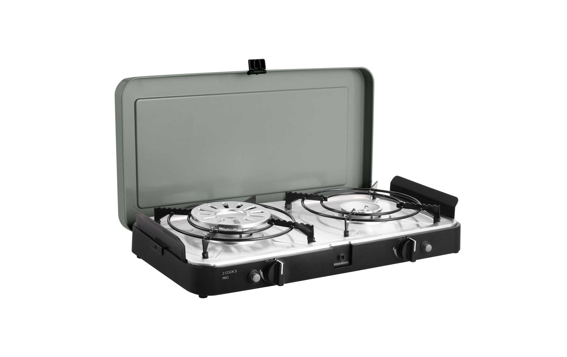 Gaskocher »2-Cook 3 Pro Deluxe«, Stahl, 55 cmx31 cm