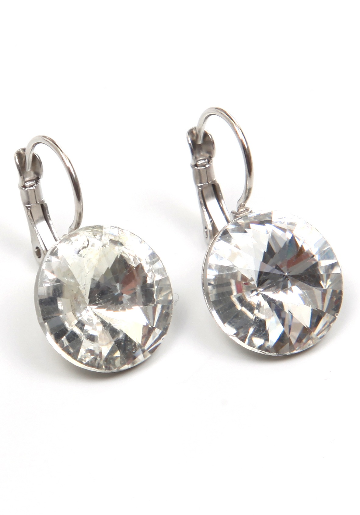 Image of J.Jayz Paar Ohrhänger »leuchtend, bunt, rund«, mit Glasstein - Made in Germany bei Ackermann Versand Schweiz