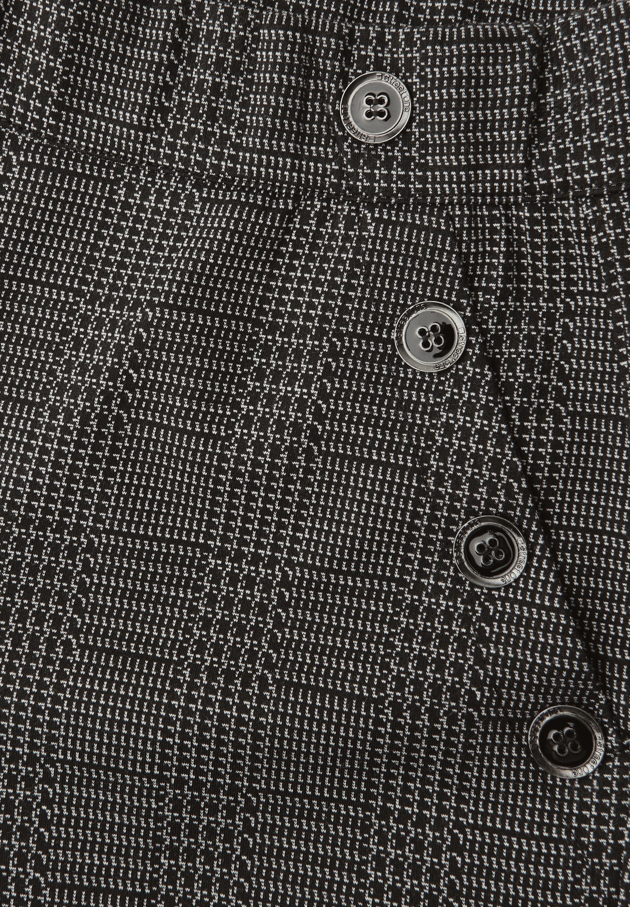 STREET ONE Pantalon tissé  mit Karo Muster