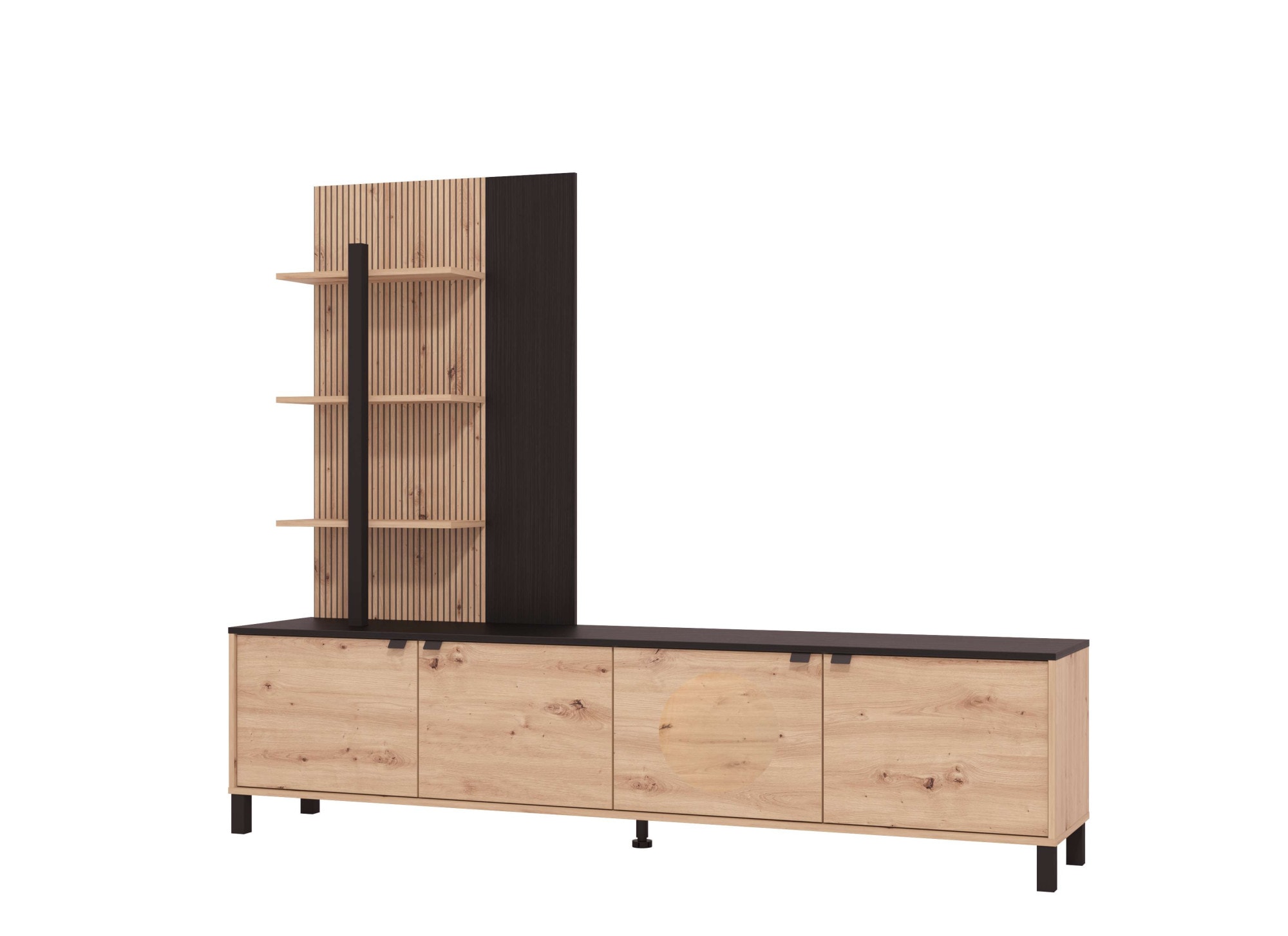 Home affaire Wohnwand »Margate inkl.TV-Board und Standregal«