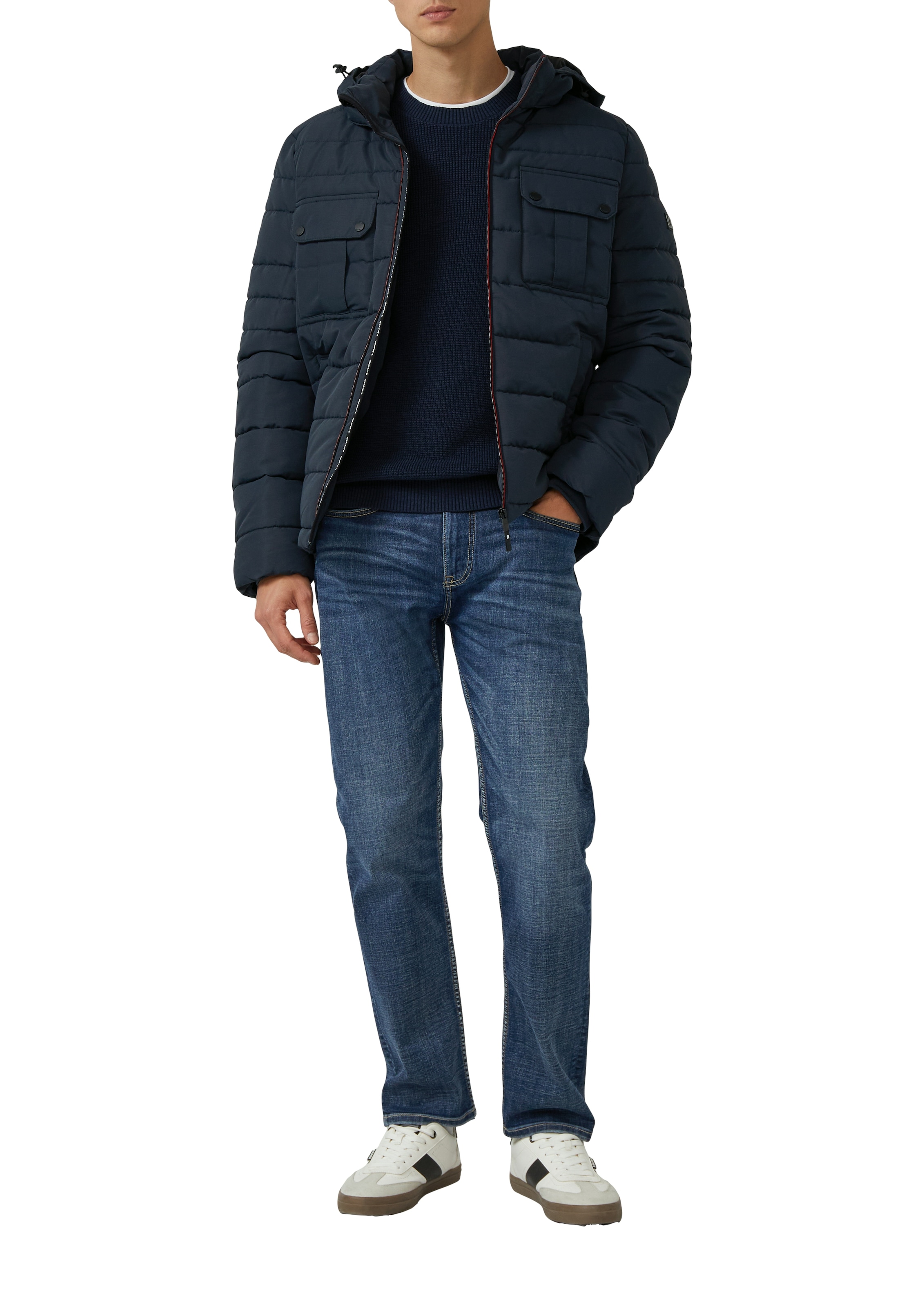 s.Oliver Pull en tricot langarm, Grob-Strick