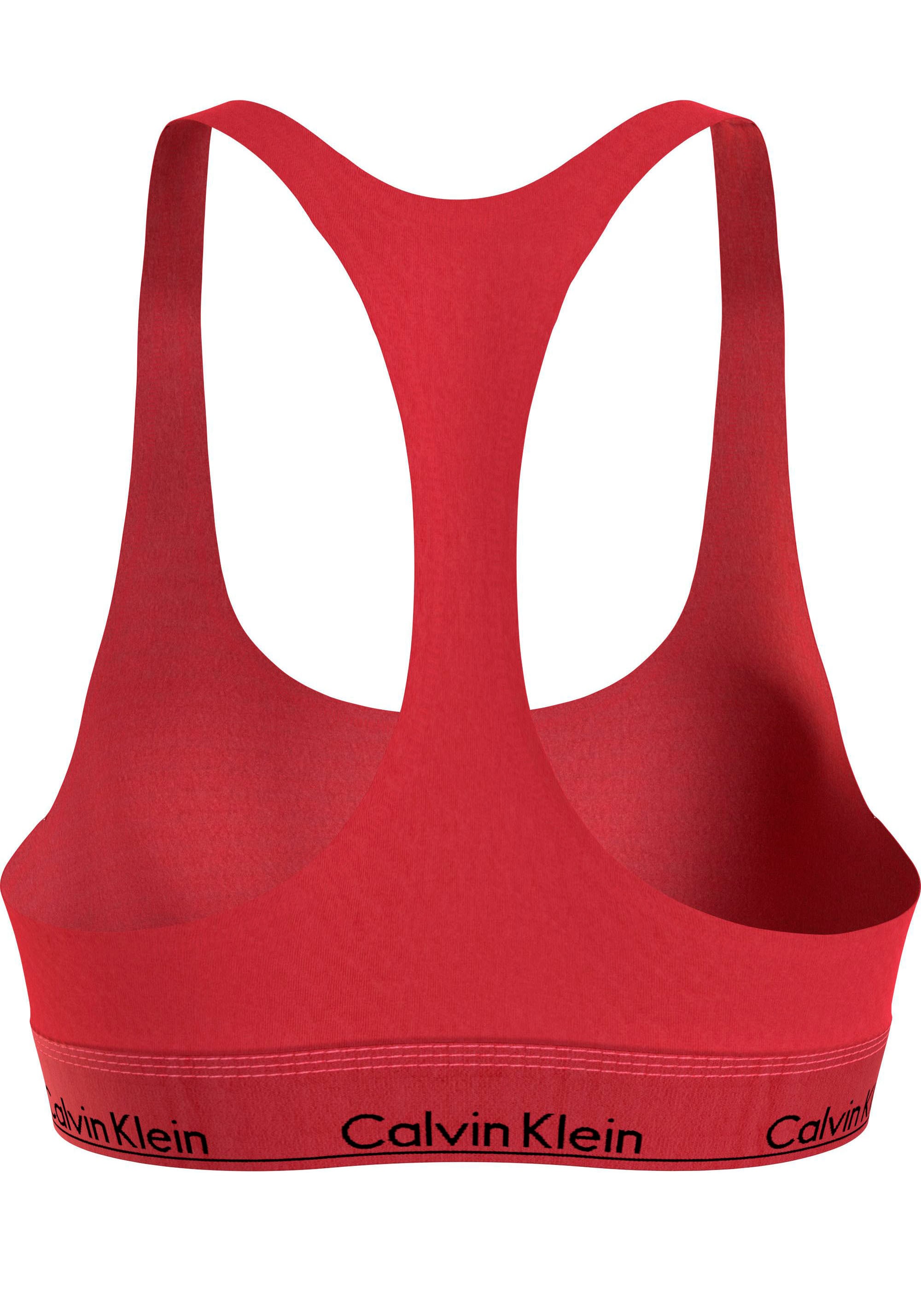 Calvin Klein Underwear Bralette »UNLINED BRALETTE«, mit CK-Logoschriftzug am Bund
