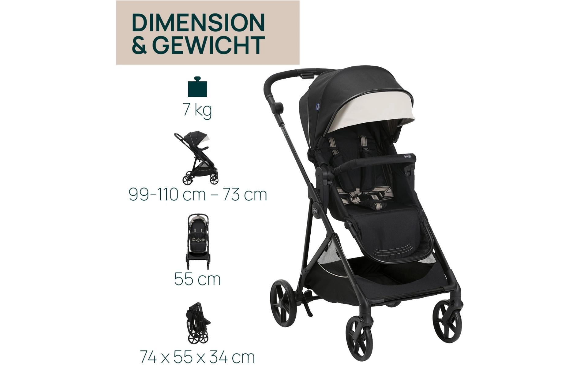 Chicco Kombi-Kinderwagen »Trio Seety Etna«, 7 kg
