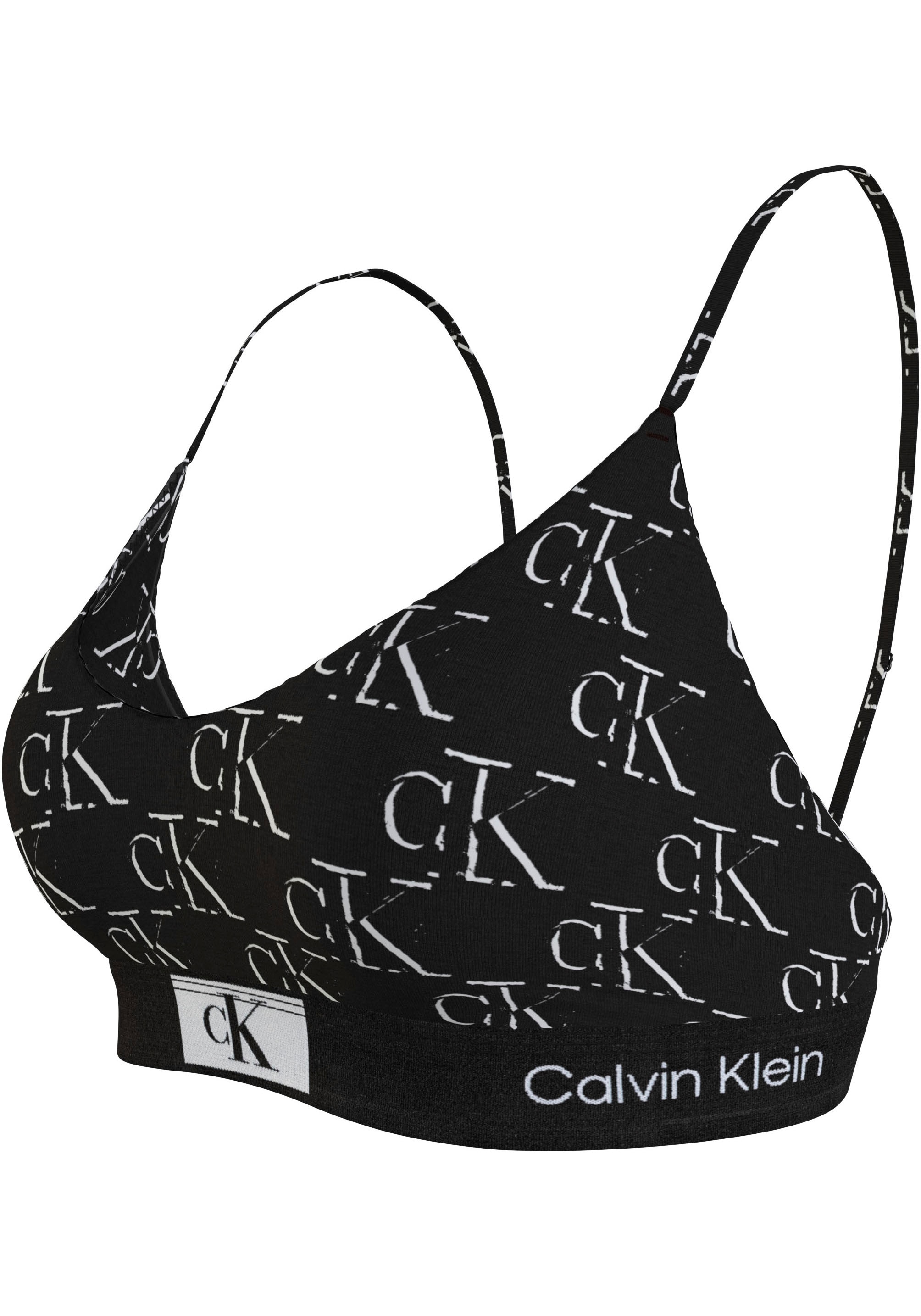 Calvin Klein Underwear Bralette »UNLINED BRALETTE«, mit klassischem CK-Logobund