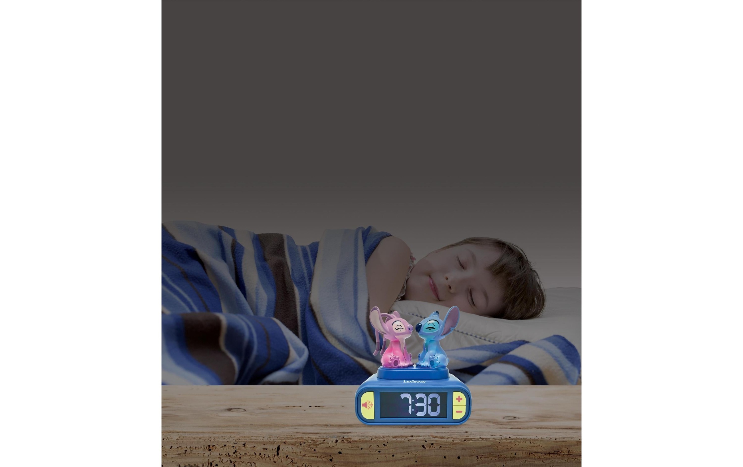 Lexibook® Kinderwecker »Stitch & Angel«
