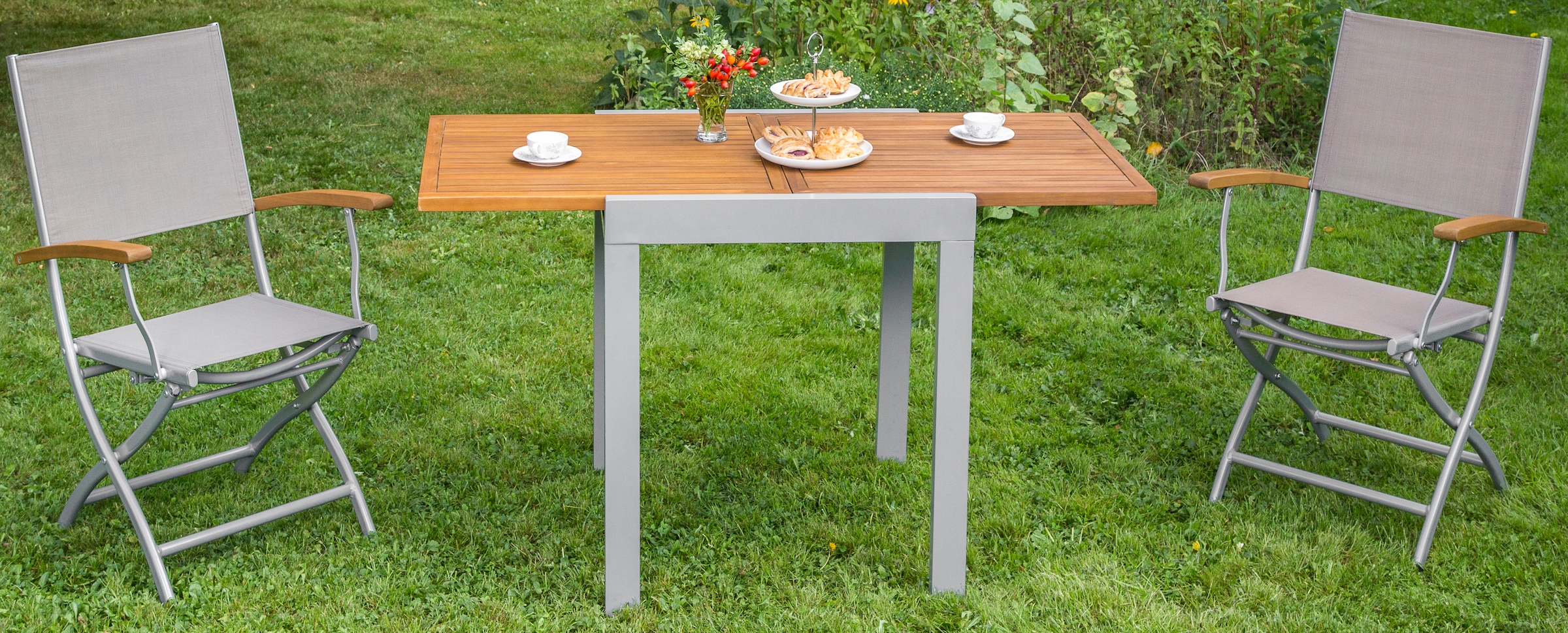 »Balkonauszieh-tisch«, Gartentisch auf cm 65x130 versandkostenfrei MERXX