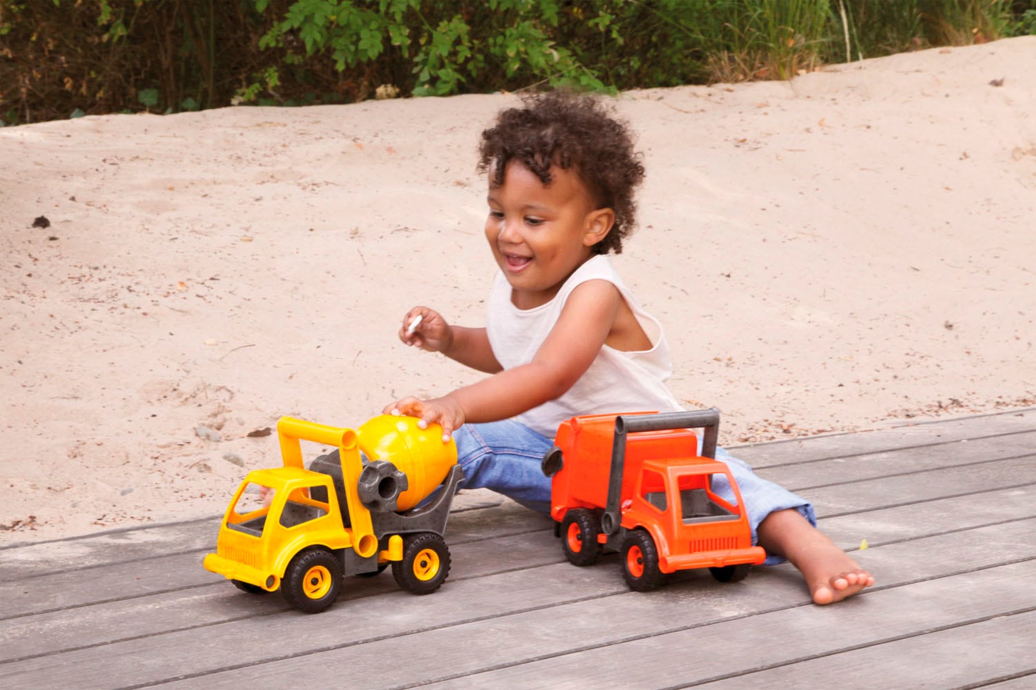 Lena® Spielzeug-Müllwagen »Actives« Made in Europe