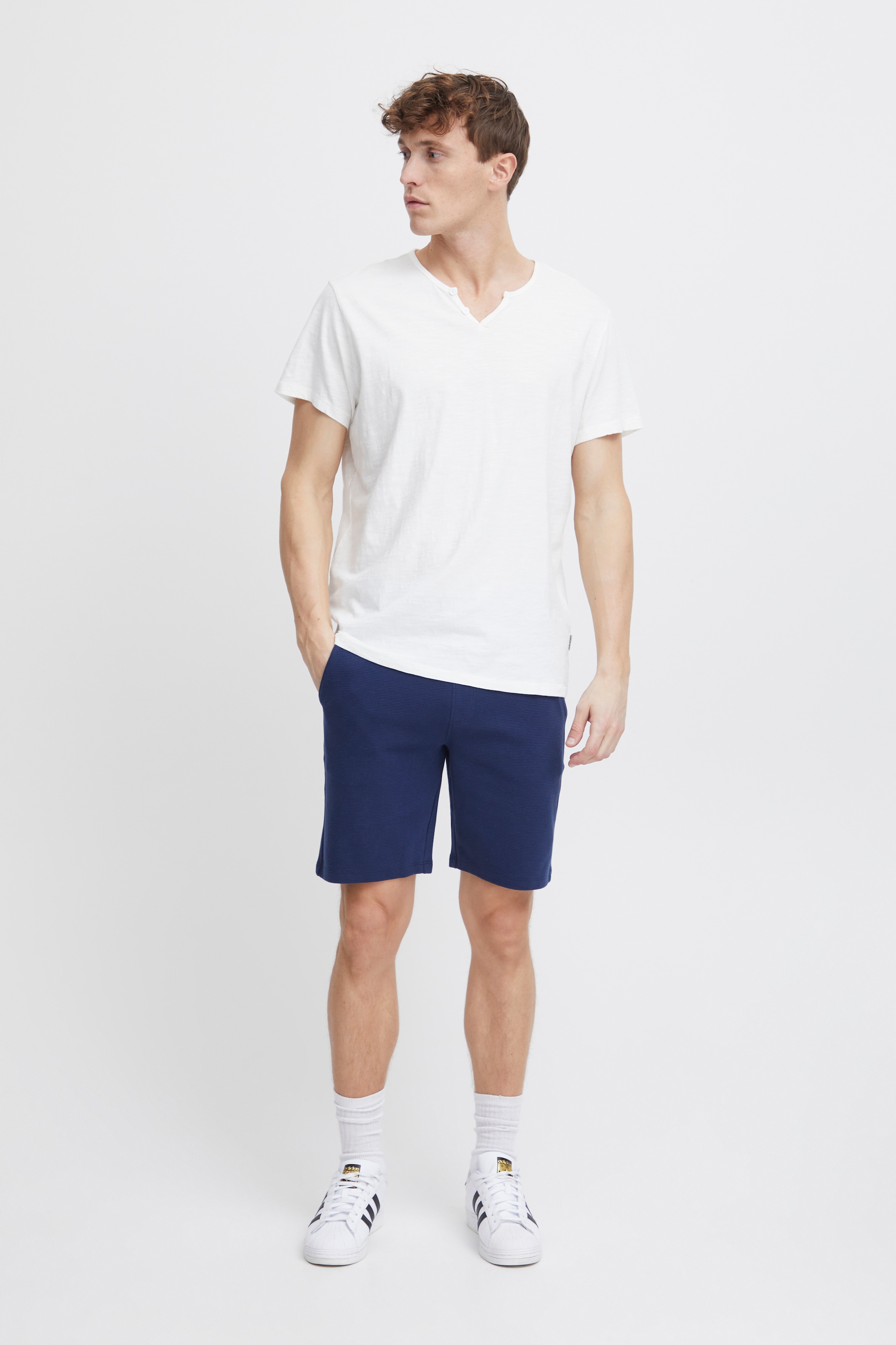Blend T-Shirt »BHAshton split neck tee«