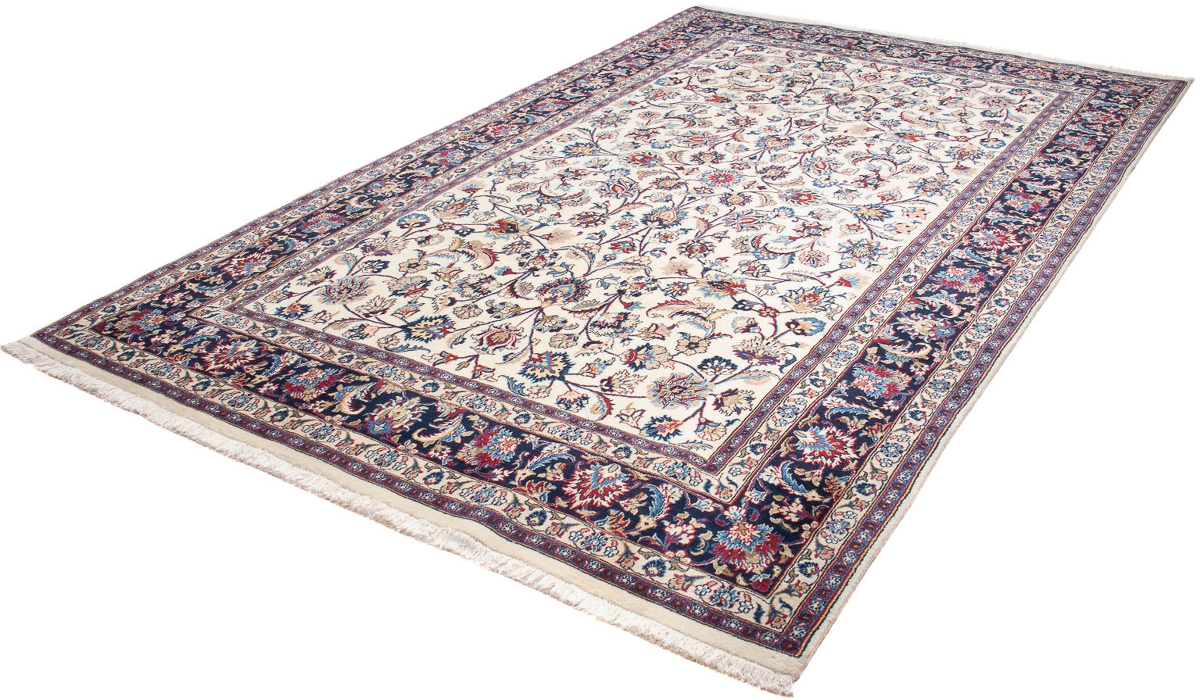 Image of morgenland Orientteppich »Perser - Classic - 312 x 197 cm - beige«, rechteckig, 10 mm Höhe, Wohnzimmer, Handgeknüpft, Einzelstück mit Zertifikat bei Ackermann Versand Schweiz