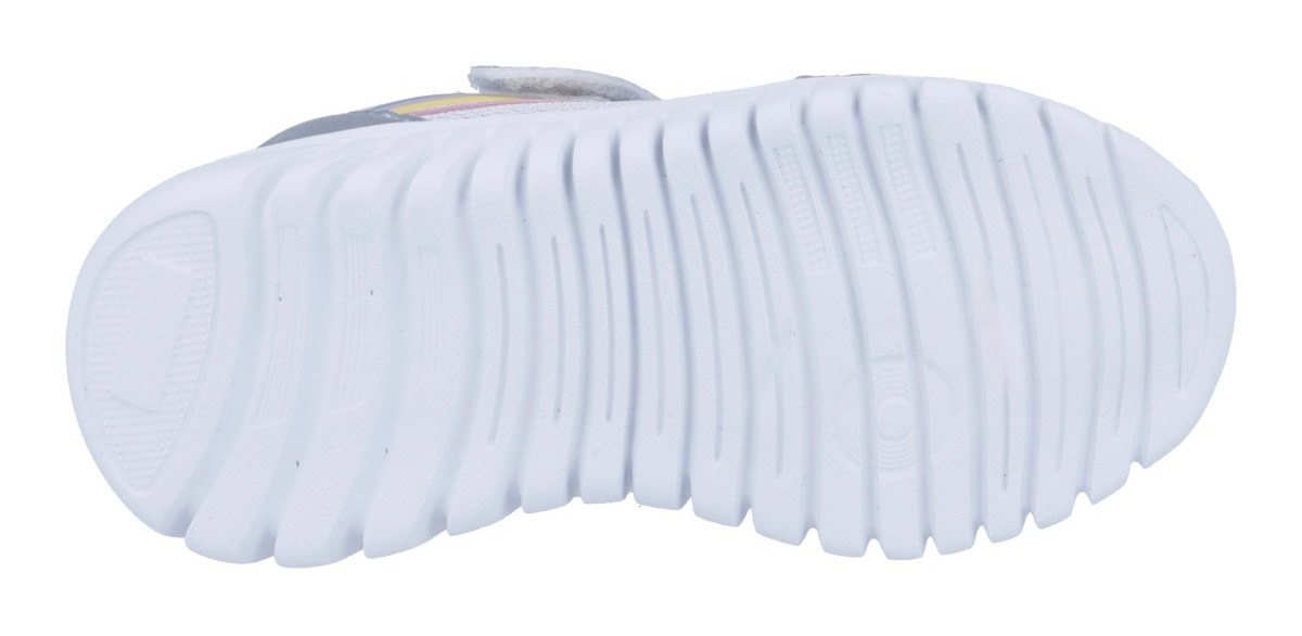 Richter Slip-On Sneaker »Wallaby«  Klettschuh mit Regenbogen-Motiv, Grössenschablone zum Download