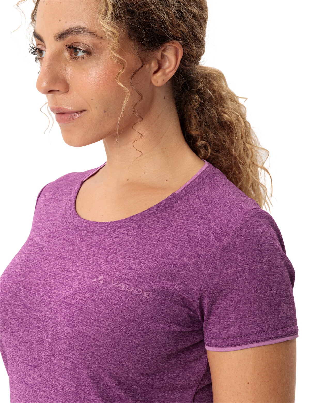 VAUDE Funktionsshirt »WOMEN'S ESSENTIAL T-SHIRT« Slim fit Passform, Kurzarm, für Trekking und Wandern