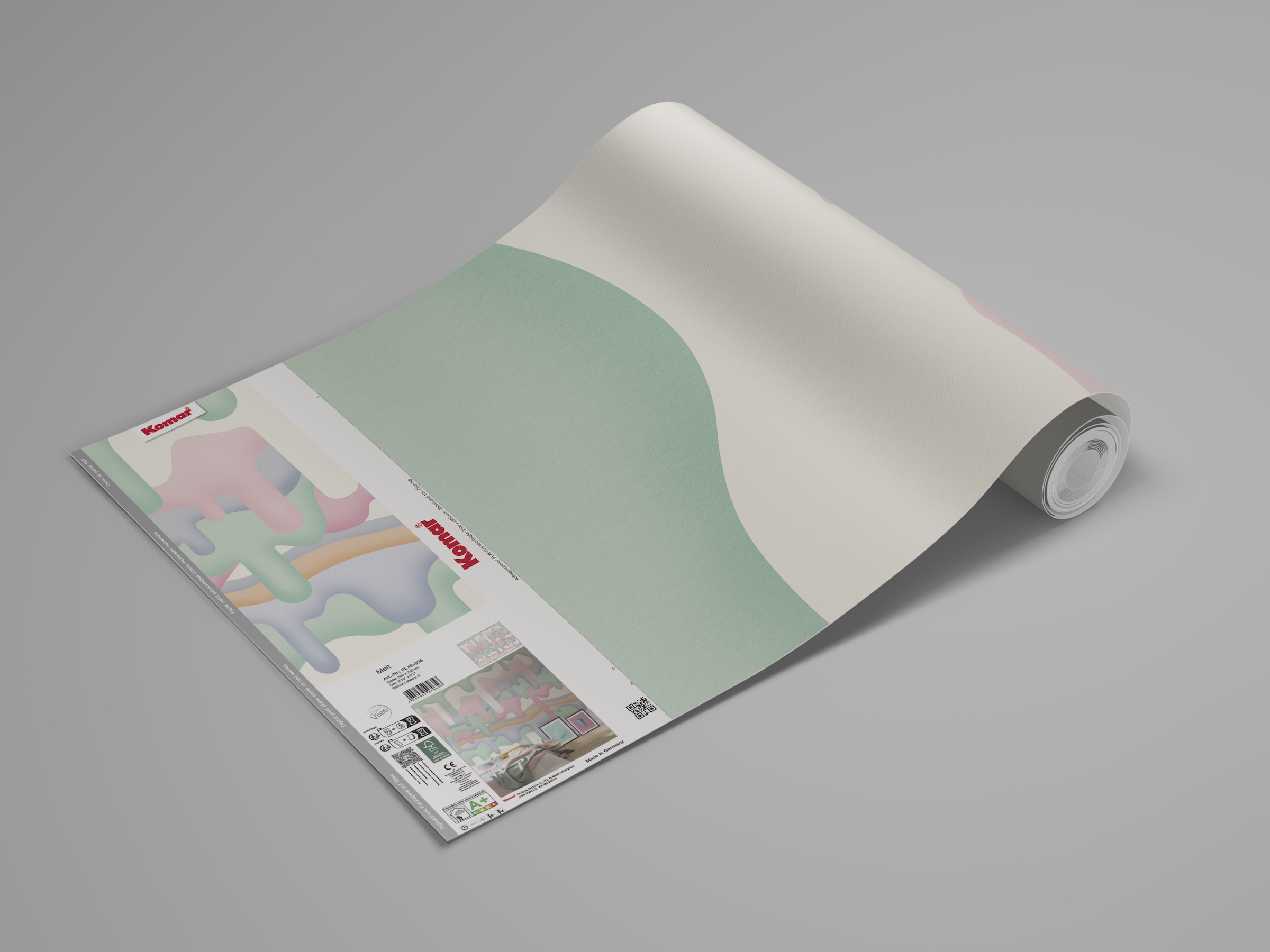 Komar Papier peint photo »Komar Vlies Fototapete - Melt  - Grösse 300 x 250 cm« imprimé