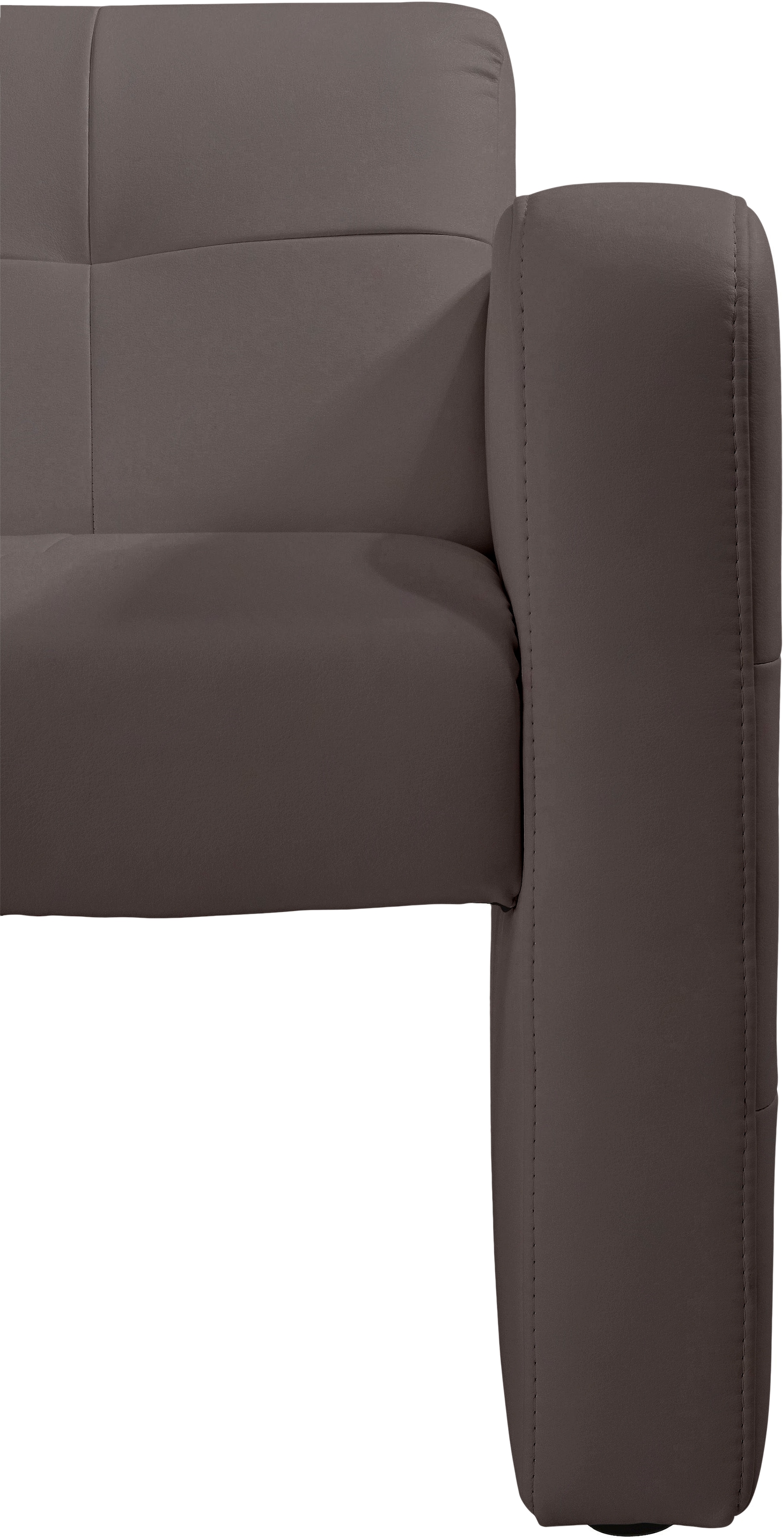 exxpo - sofa fashion Sitzbank »Barista Küchensofa, kompakte Stellmasse, Sitzhöhe 49cm«, mit Rückenlehne