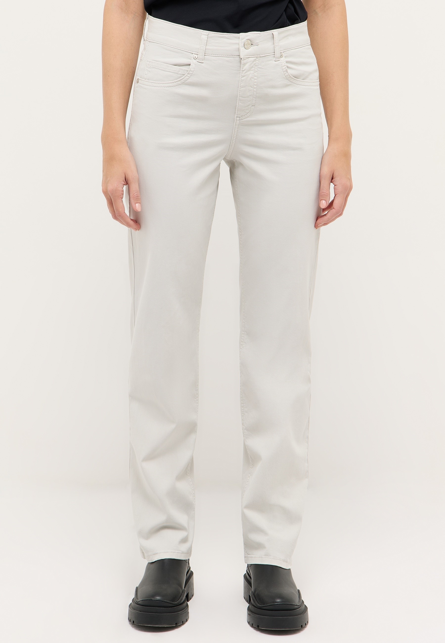 Image of ANGELS 5-Pocket-Jeans "Style Straight Lara" mit Stretch