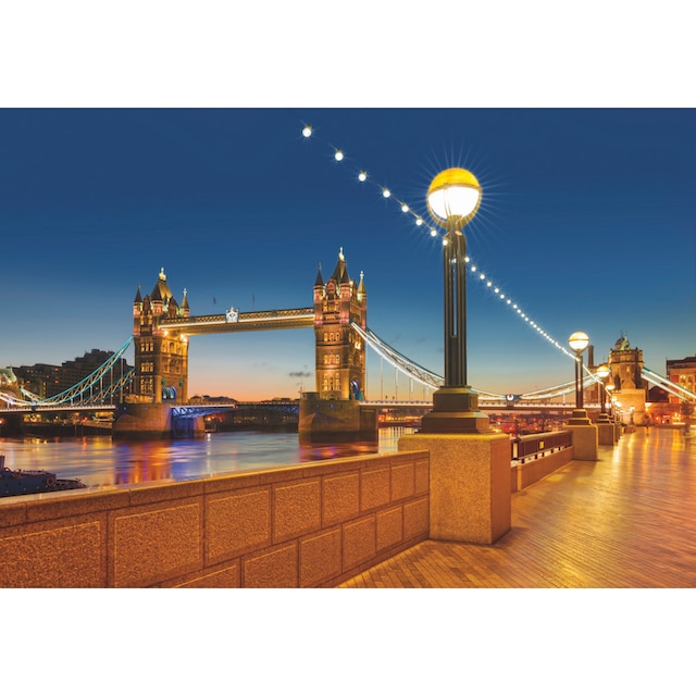 Komar Fototapete »Tower Bridge«, bedruckt-Wald-Stadt, ausgezeichnet  lichtbeständig kaufen