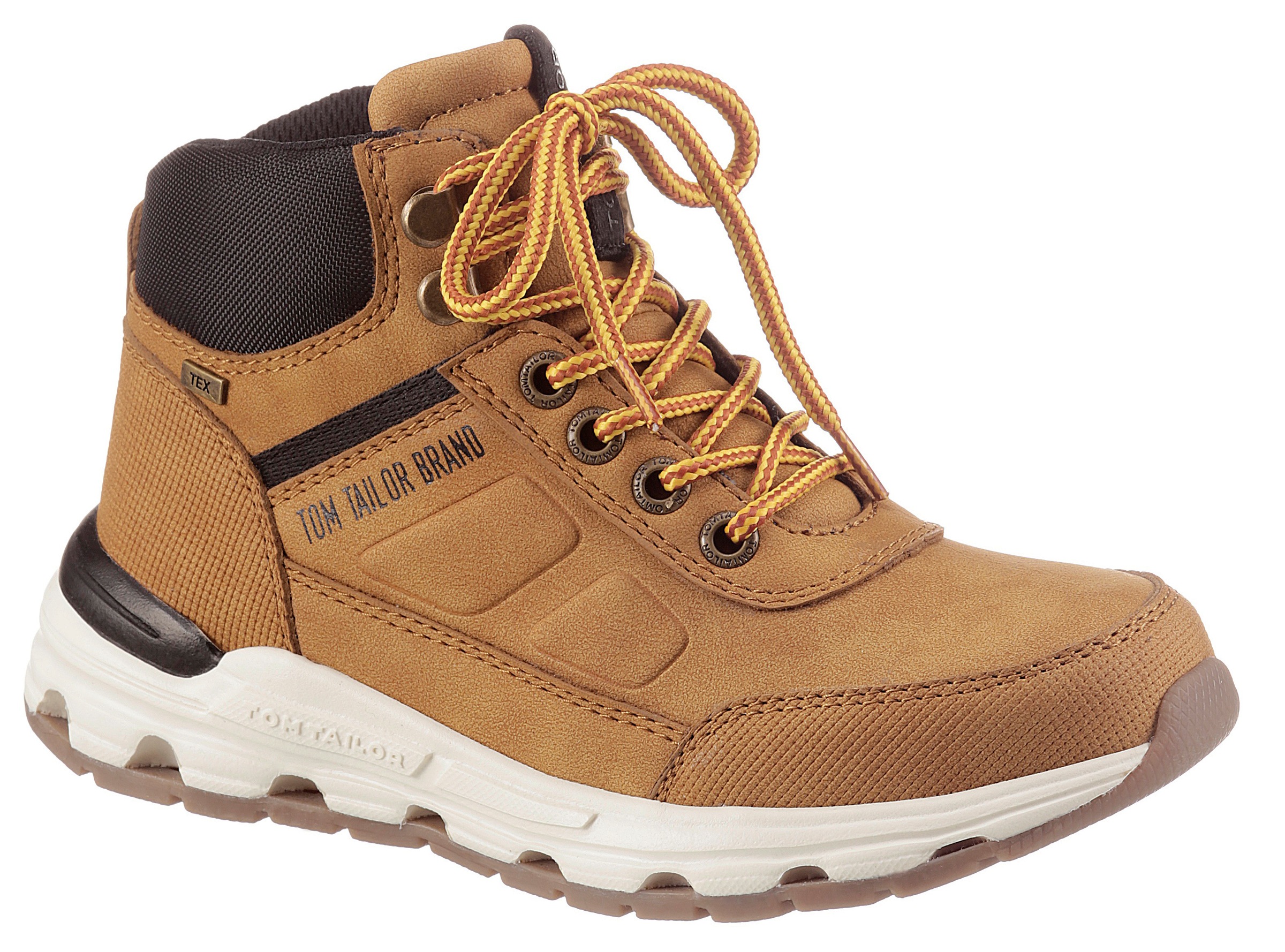 Image of TOM TAILOR Schnürboots, mit Logoschriftzug bei Ackermann Versand Schweiz