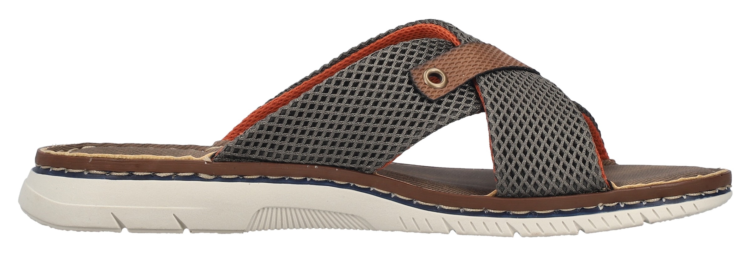 Rieker Pantolette  Sommerschuh, Hausschuh, Strandschuh zum Schlupfen