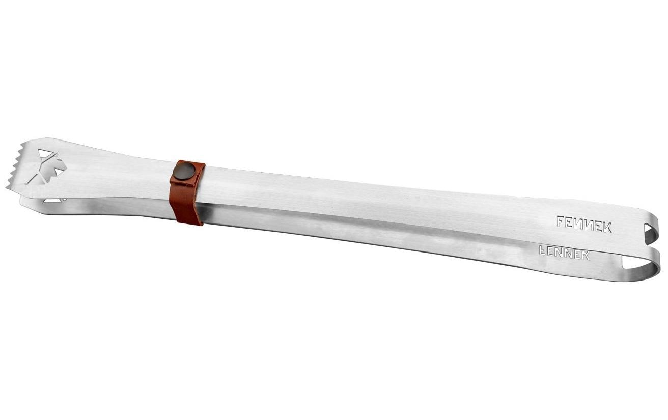 Image of Fennek Grill Grillzange "gross Silber"