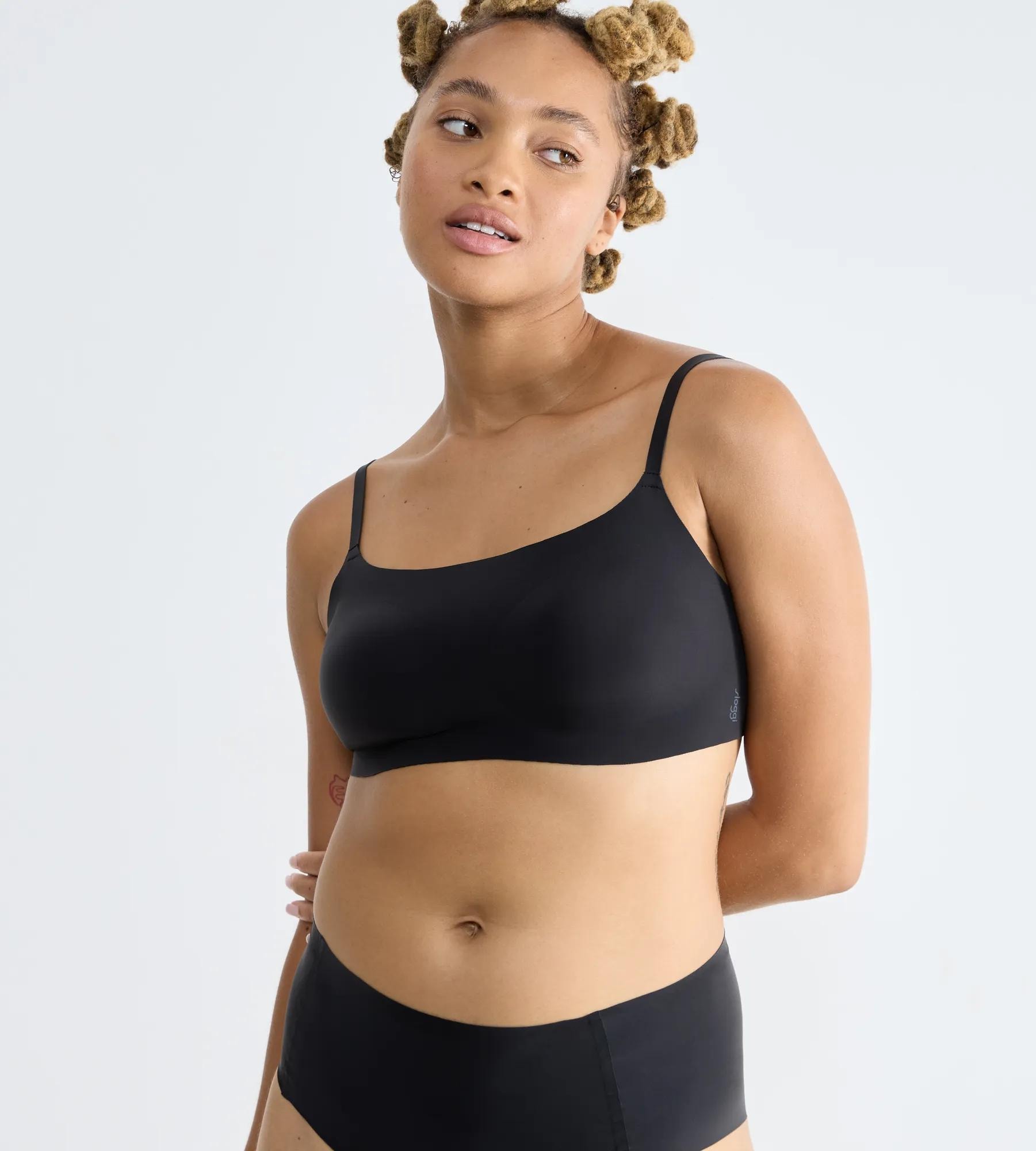 sloggi Soutien-gorge sans armatures »ZERO Feel 2.0« herausnehmbare Pads, Microfaser, verstellbare Träger