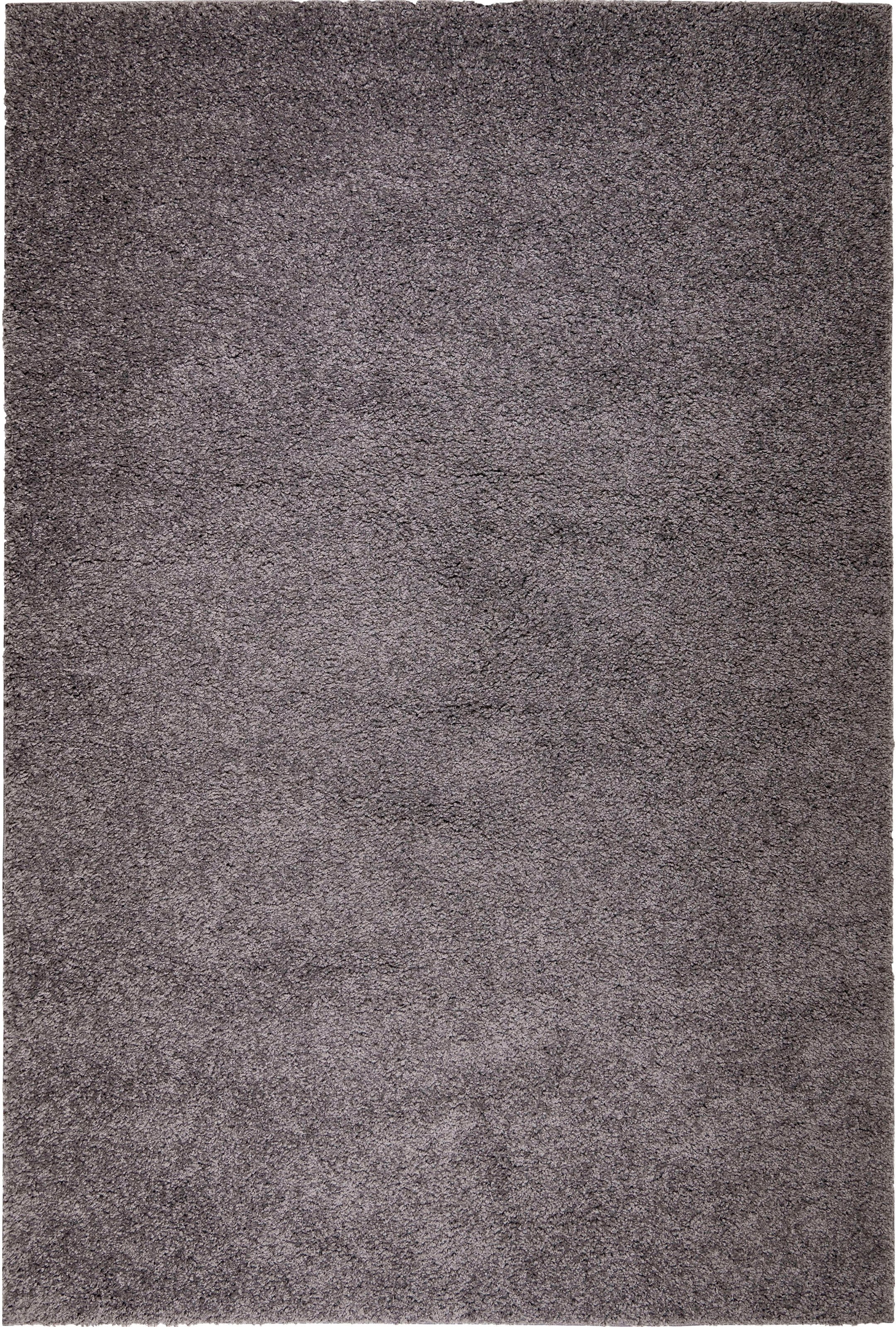 Home affaire Hochflor-Teppich »Shaggy 30«, rechteckig, Teppich, Uni Farben, besonders weich und kuschelig