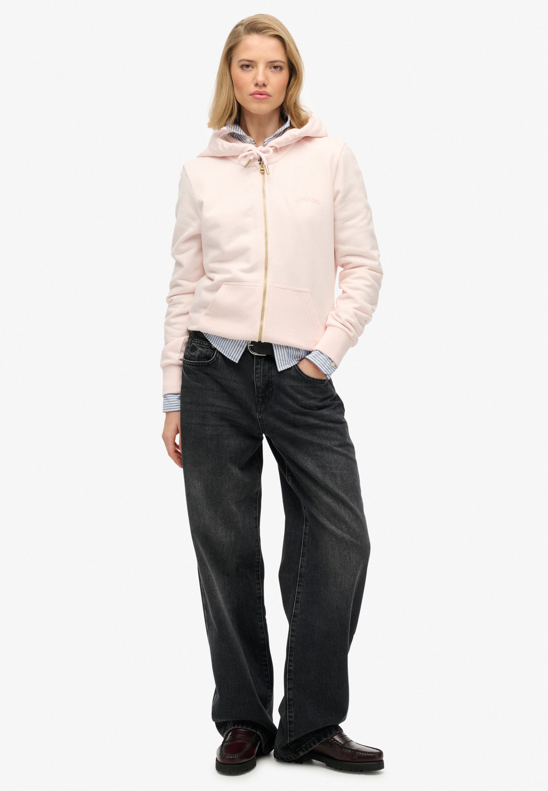 Superdry Sweat à capuche »ESSENTIAL LOGO ZIPHOOD HB«