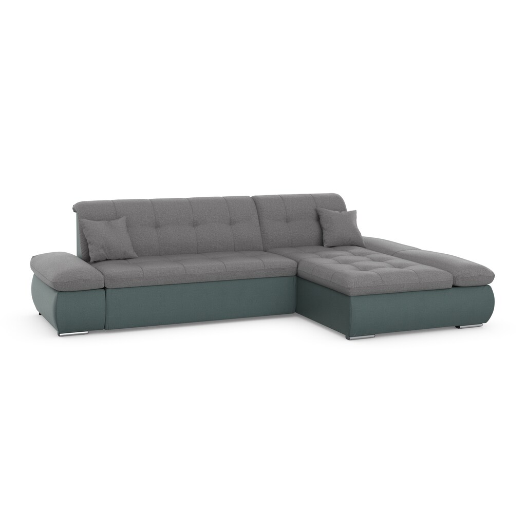 DOMO collection Ecksofa »Moric Schlafsofa B/T/H 300/172/80 cm, auch in Cord, L-Form«