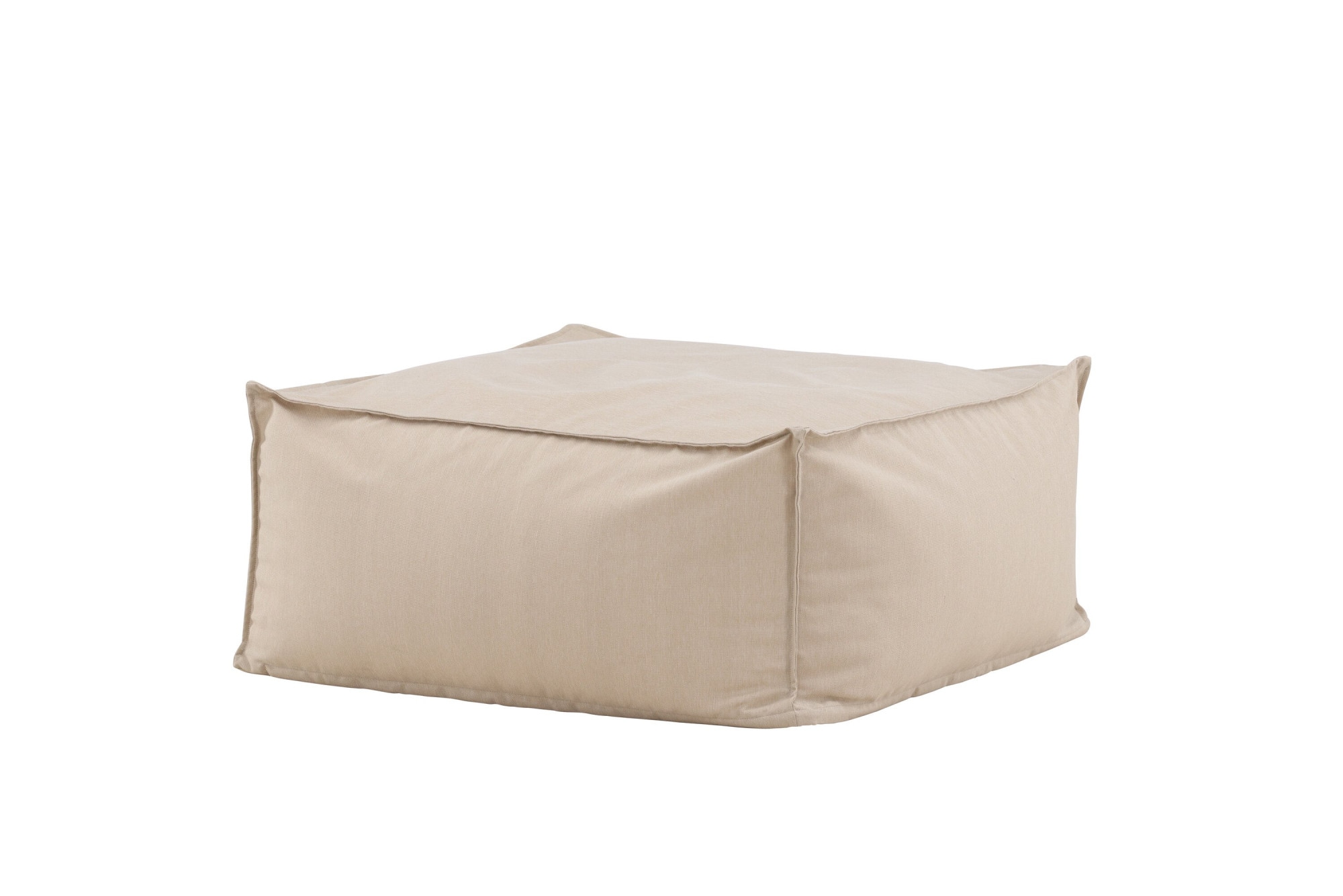 Image of Venture Home Gartenlounge-Hocker "Rambo, vielseitiger Outdoor-Hocker 85 × 85 cm, belastbar bis 150 kg" Loungehocker, Olefin-Bezug, Polystyrol-Füllung, modular, beige