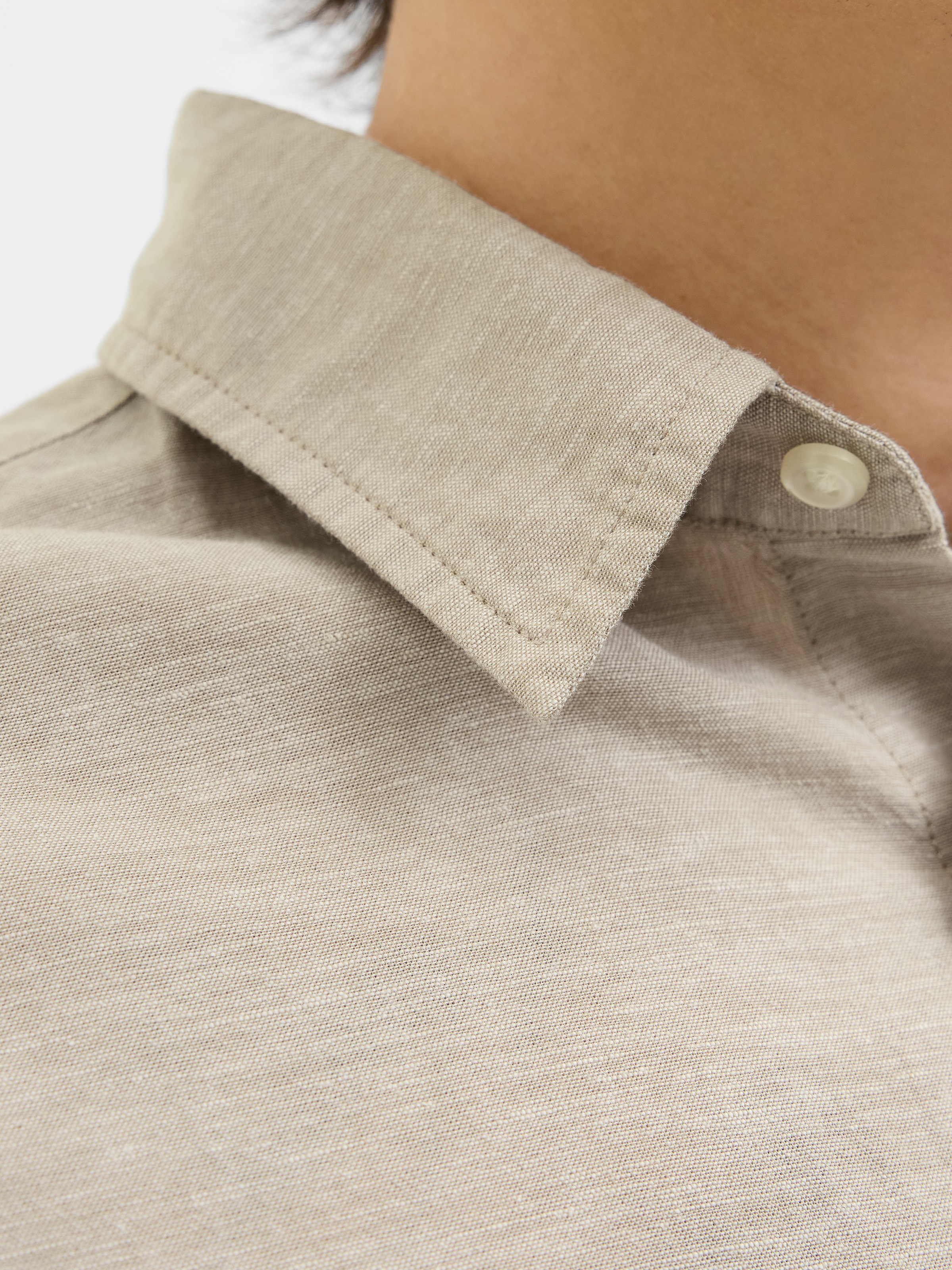 Jack & Jones Kurzarmhemd »JJEBREEZE SHIRT SS SN«, mit Hemdkragen