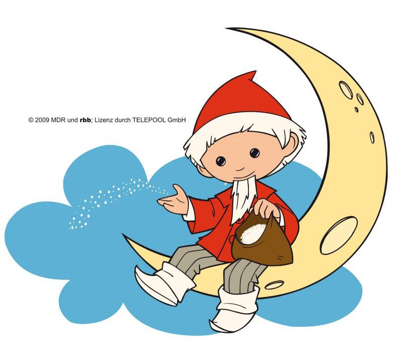 Image of Wall-Art Wandtattoo »3D Wolkensticker Sandmann Mond«, (1 St.) bei Ackermann Versand Schweiz