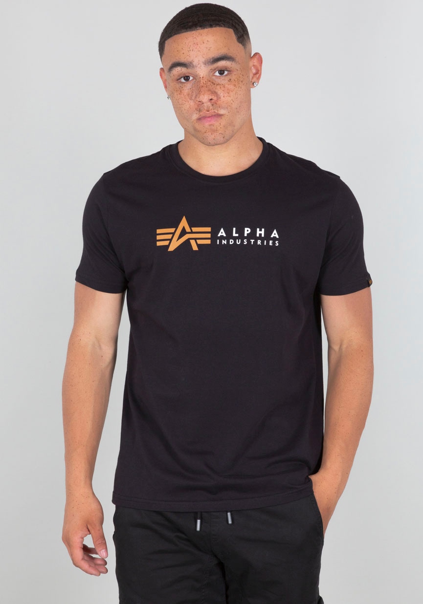 ♕ Alpha Industries Kurzarmshirt T« »ALP-Alpha Label auf versandkostenfrei
