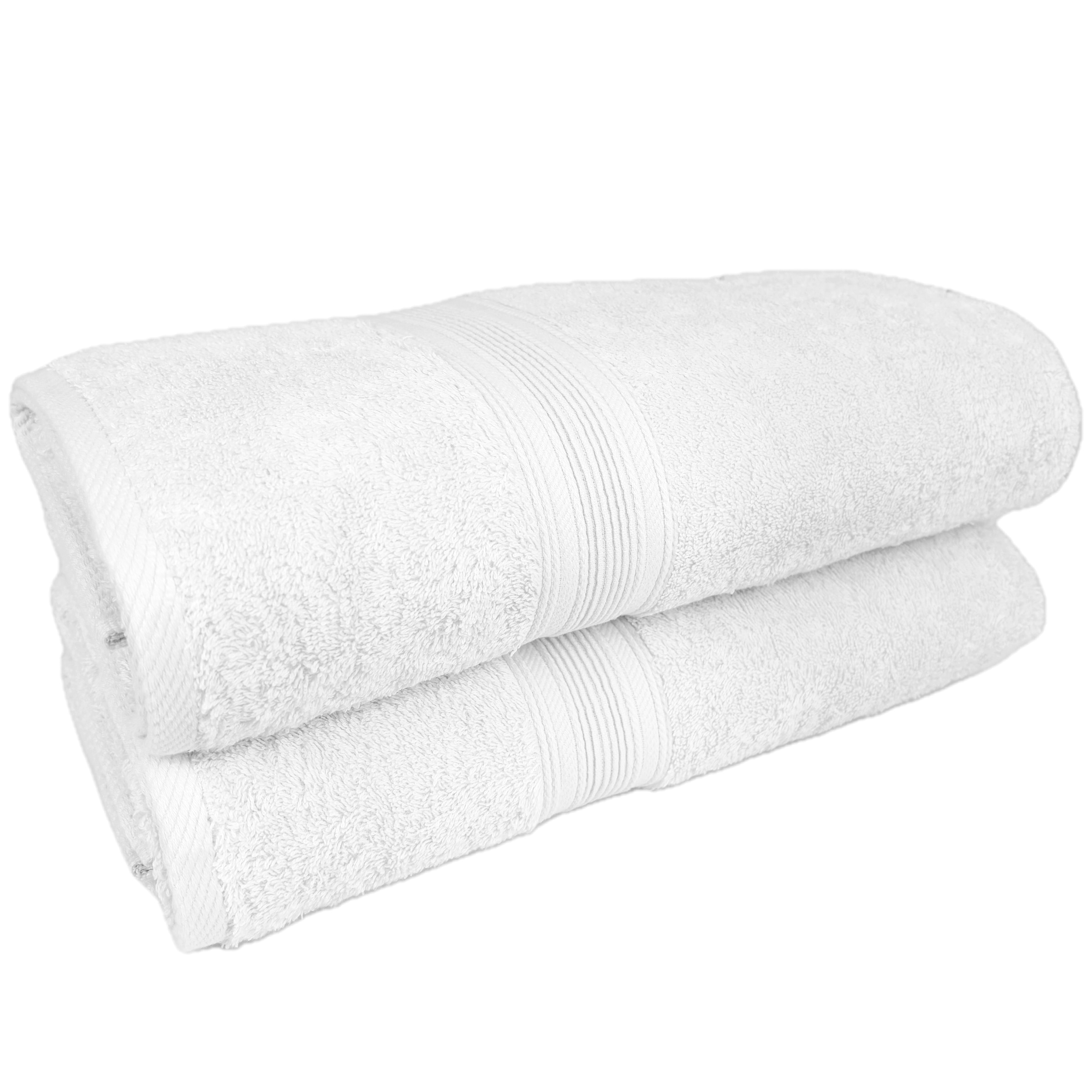 GOODproduct Badetücher »Finnja, 2 grosse Premium Duschtücher, 550 gr/m², 100x150cm« 100% Baumwolle, unifarben, schwer & flauschig, 5 Jahre Garantie