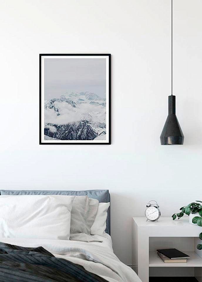Komar Poster »Mountains Clouds«, Natur, (Packung, 1 St., Anzahl Teile 1),  Kinderzimmer, Schlafzimmer, Wohnzimmer versandkostenfrei auf
