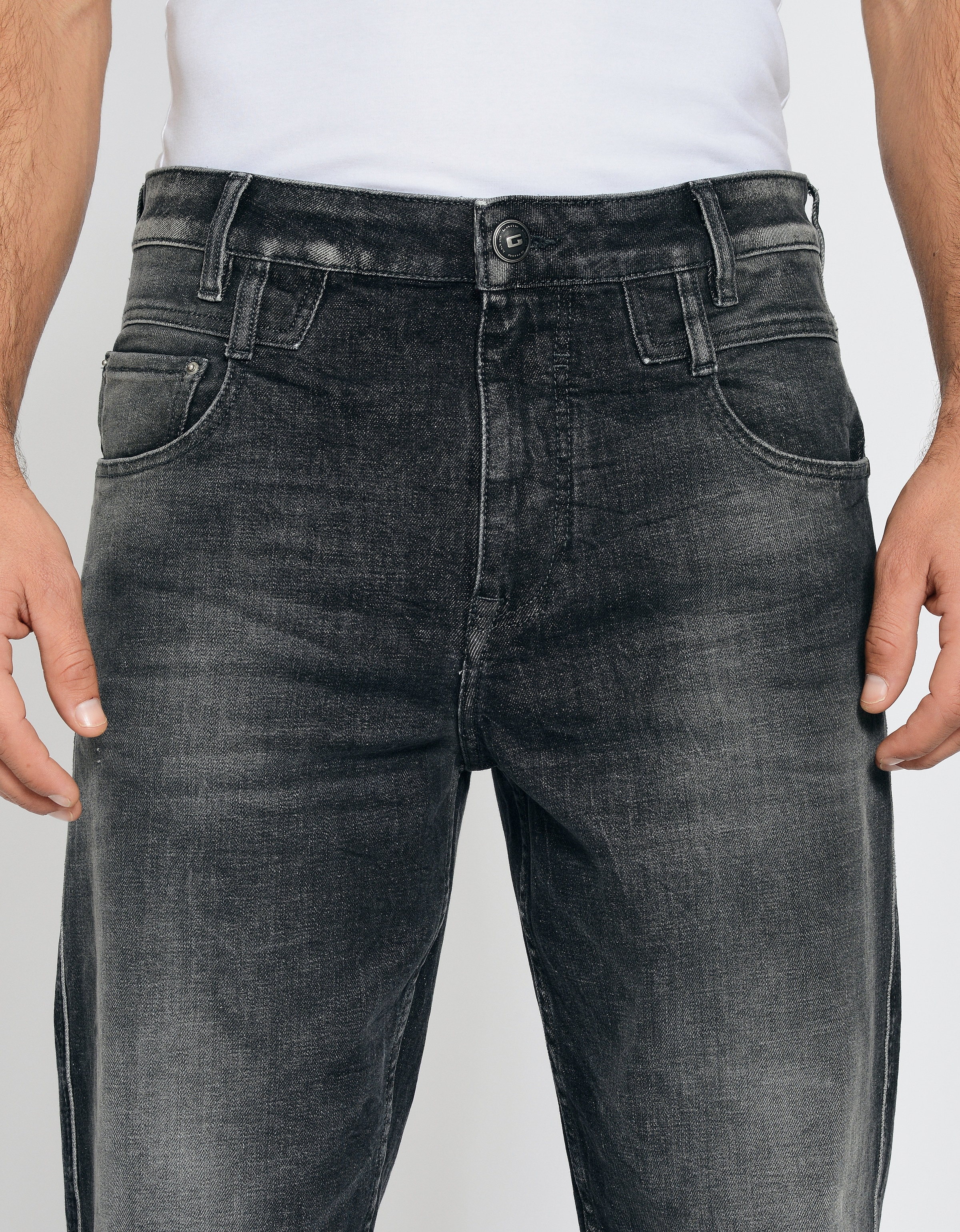 GANG Stretch-Jeans »94MARCO«, im relaxten 5-Pocket Style mit doppelter Gürtelschlaufe