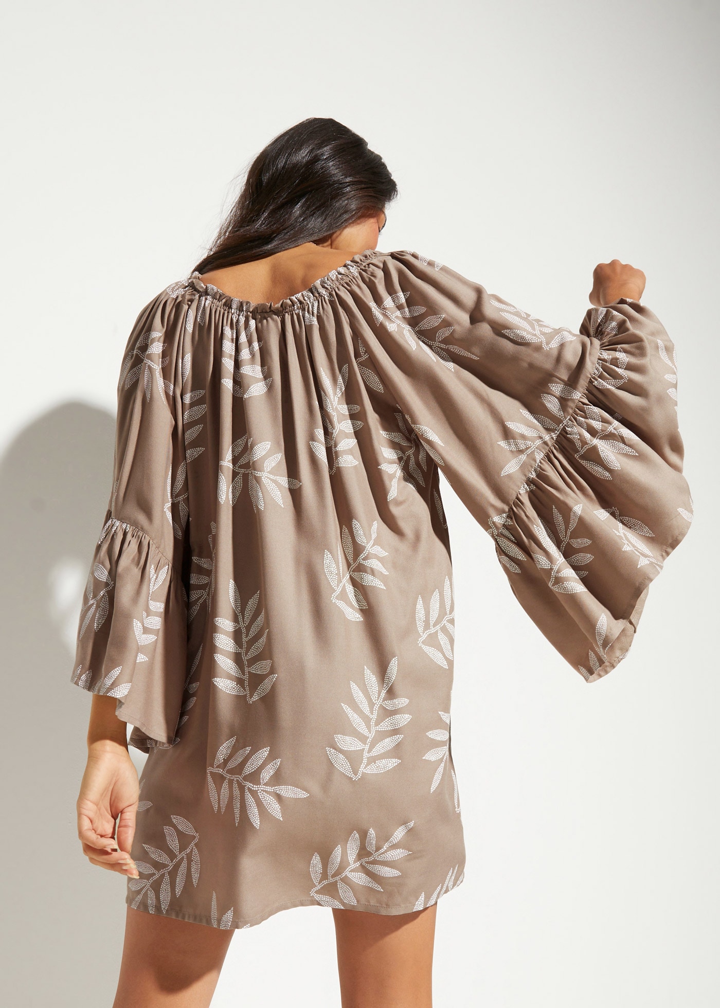 bonprix Tunikakleid »Strandtunika aus softer Viskose« Strandtunika aus softer Viskose