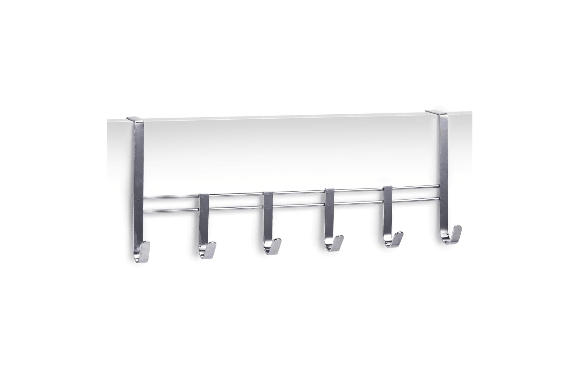 Image of Zeller Present Garderobenleiste "Present 6 Haken, Silber"
