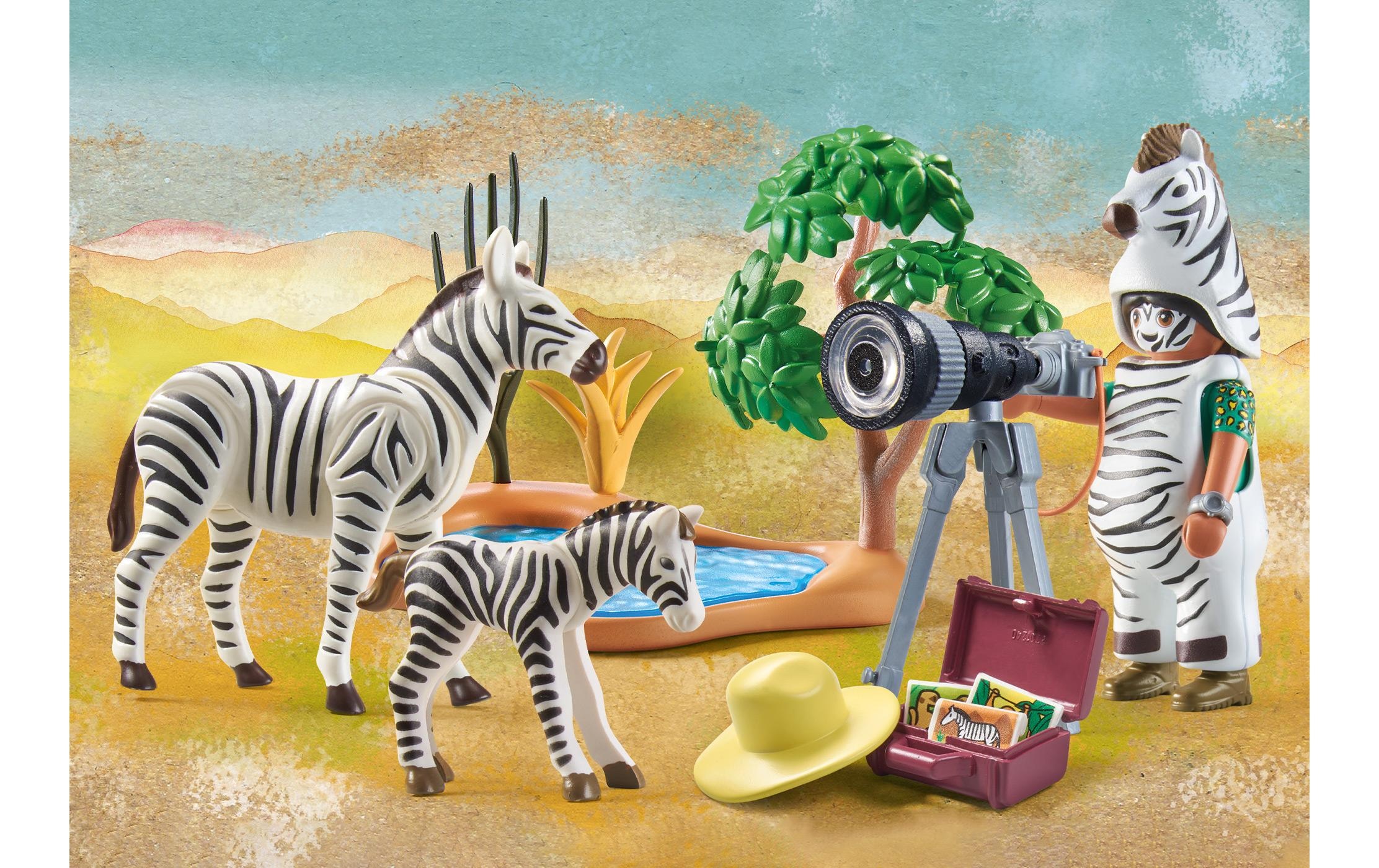 Playmobil® Spielbausteine »Wiltopia Unterwegs mit der Tierfotografin 71295«