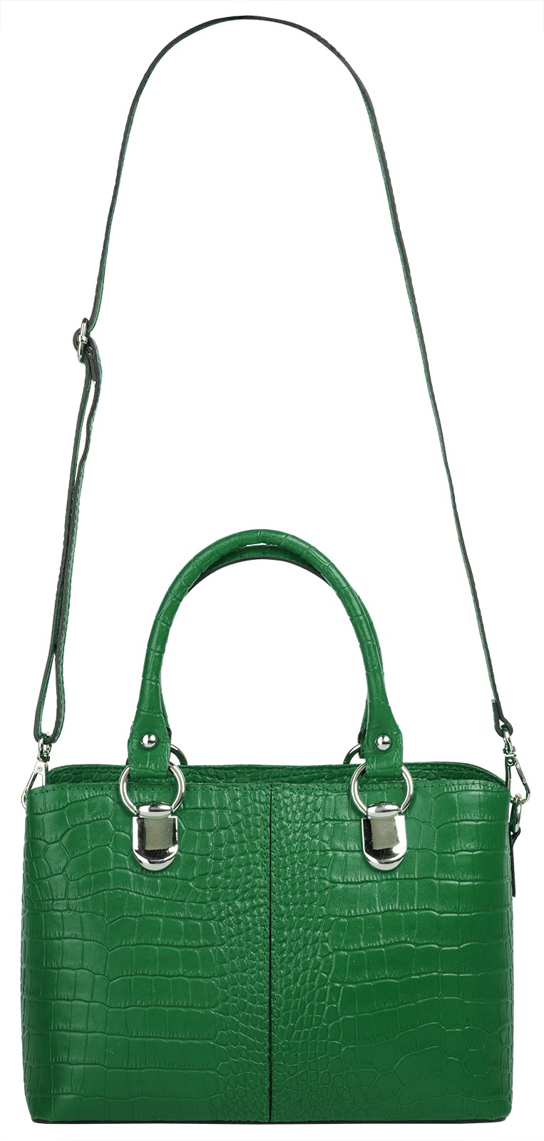 Cluty Umhängetasche echt Leder, Made in Italy