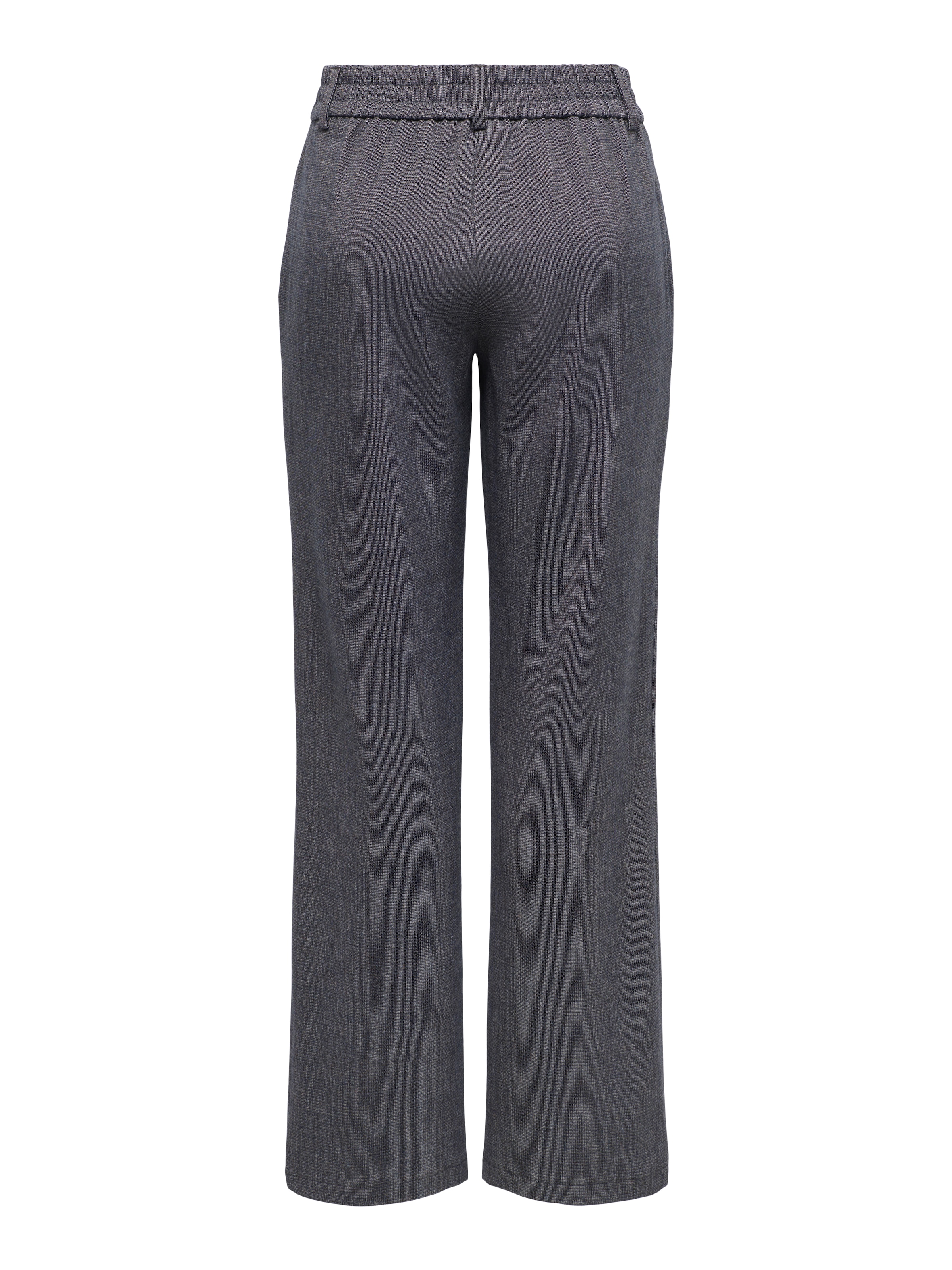 ONLY Pantalon de costume »ONLPOPTRASH-ELISE HW STR MEL PNT NOOS«  Materialmix, hinten mit elastischem Bund