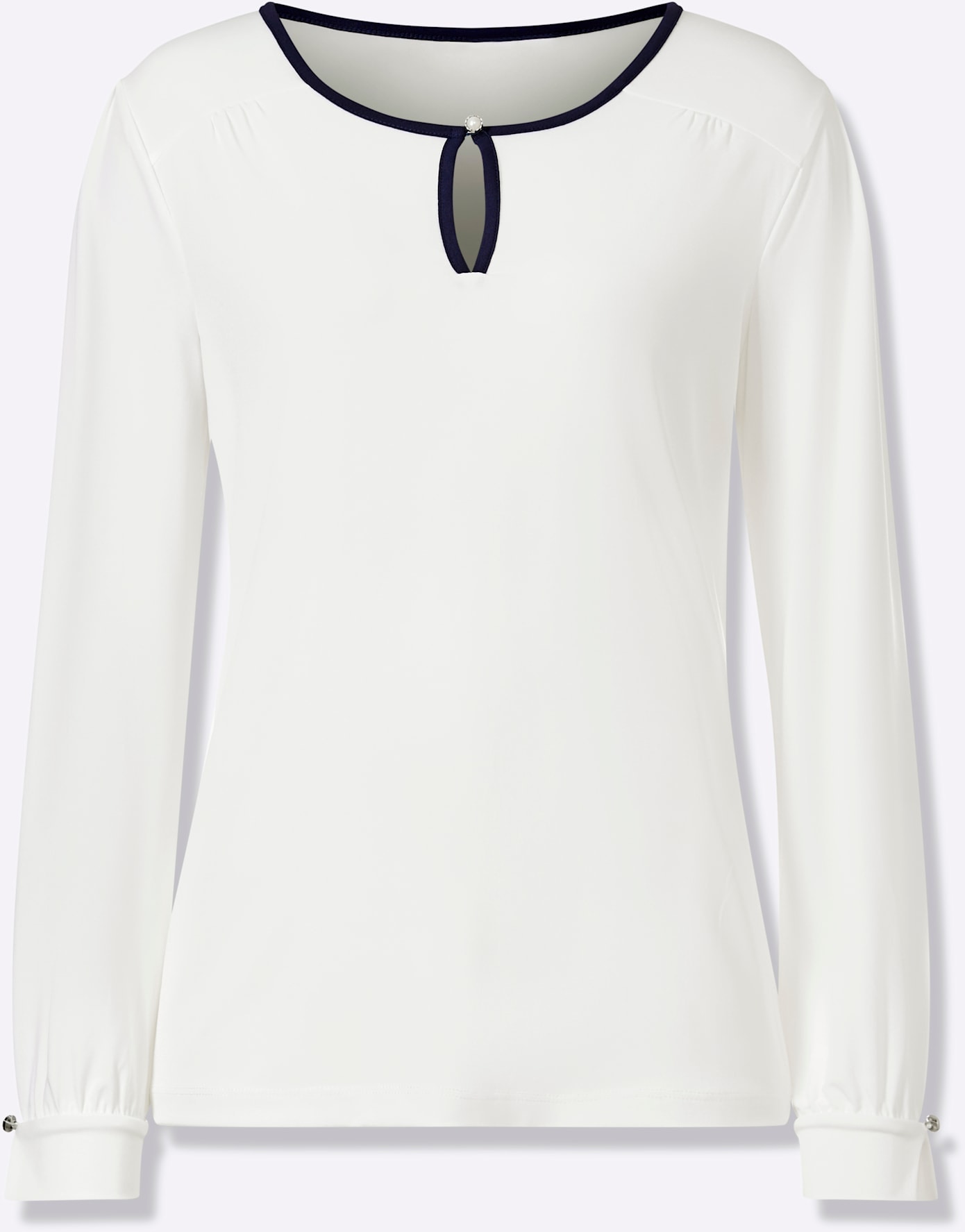 Lady Rundhalsshirt »Rundhals-Shirt« 1 tlg.