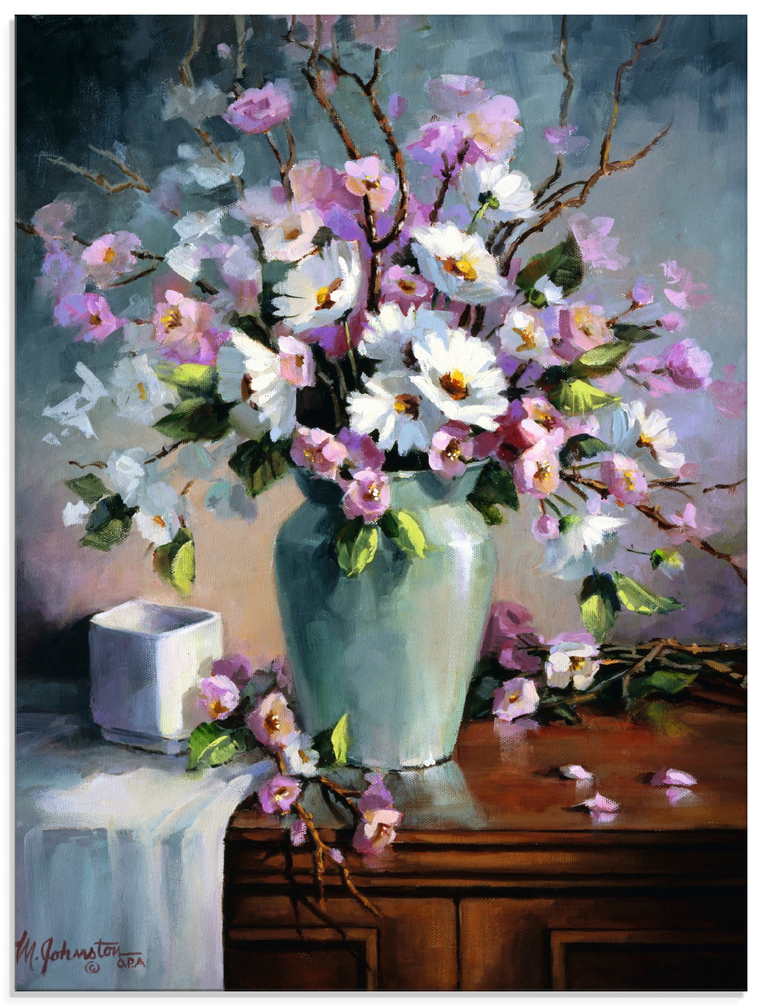 Image of Artland Glasbild »Apfel und Kirchblüten«, Arrangements, (1 St.) bei Ackermann Versand Schweiz