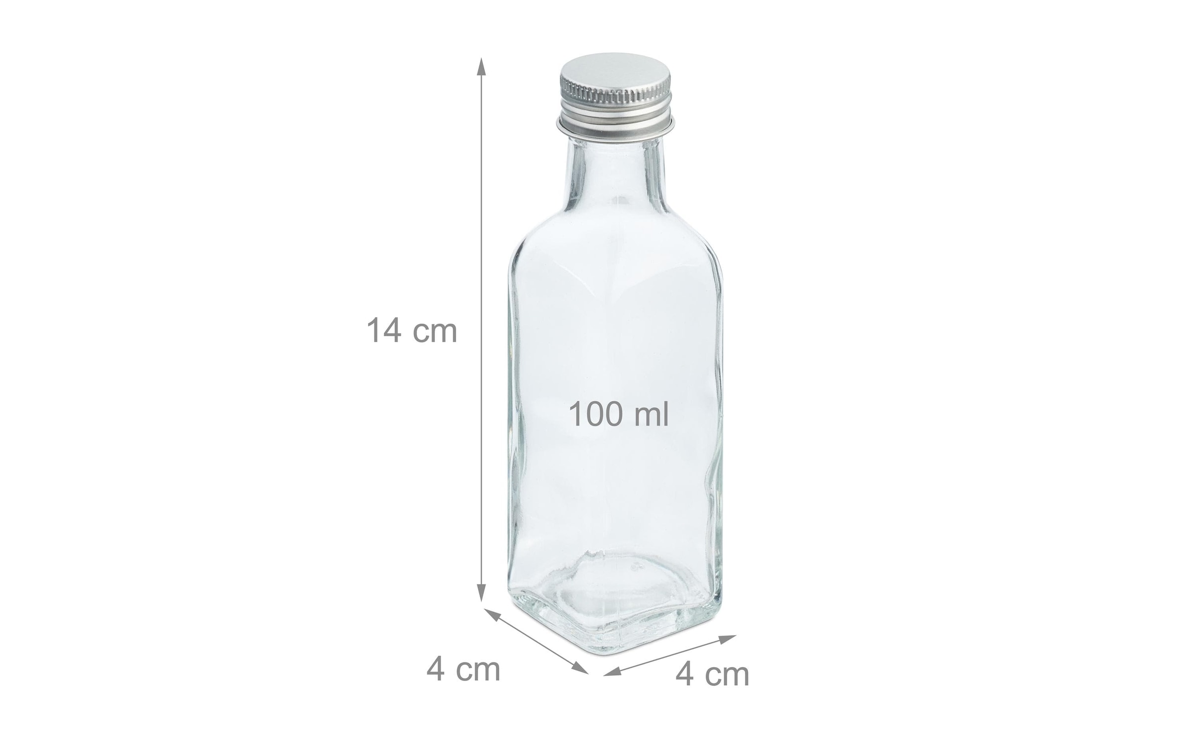 relaxdays Einmachglas »100 ml 20 Stück«, (1 tlg.)