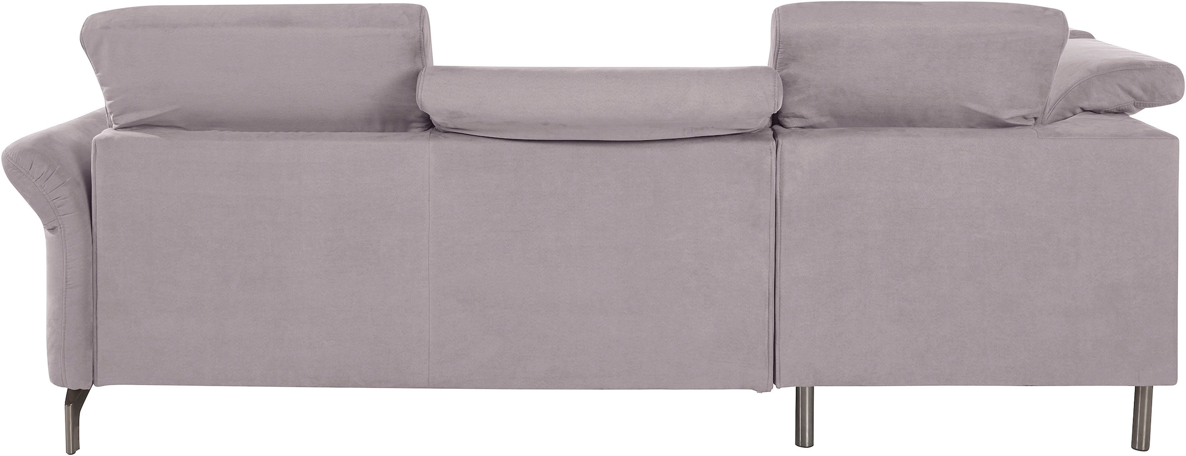INOSIGN Ecksofa »Fresh L-Form«, Federkern, wahlweise Kopfteilverstellung und motorischer Vorziehsitz